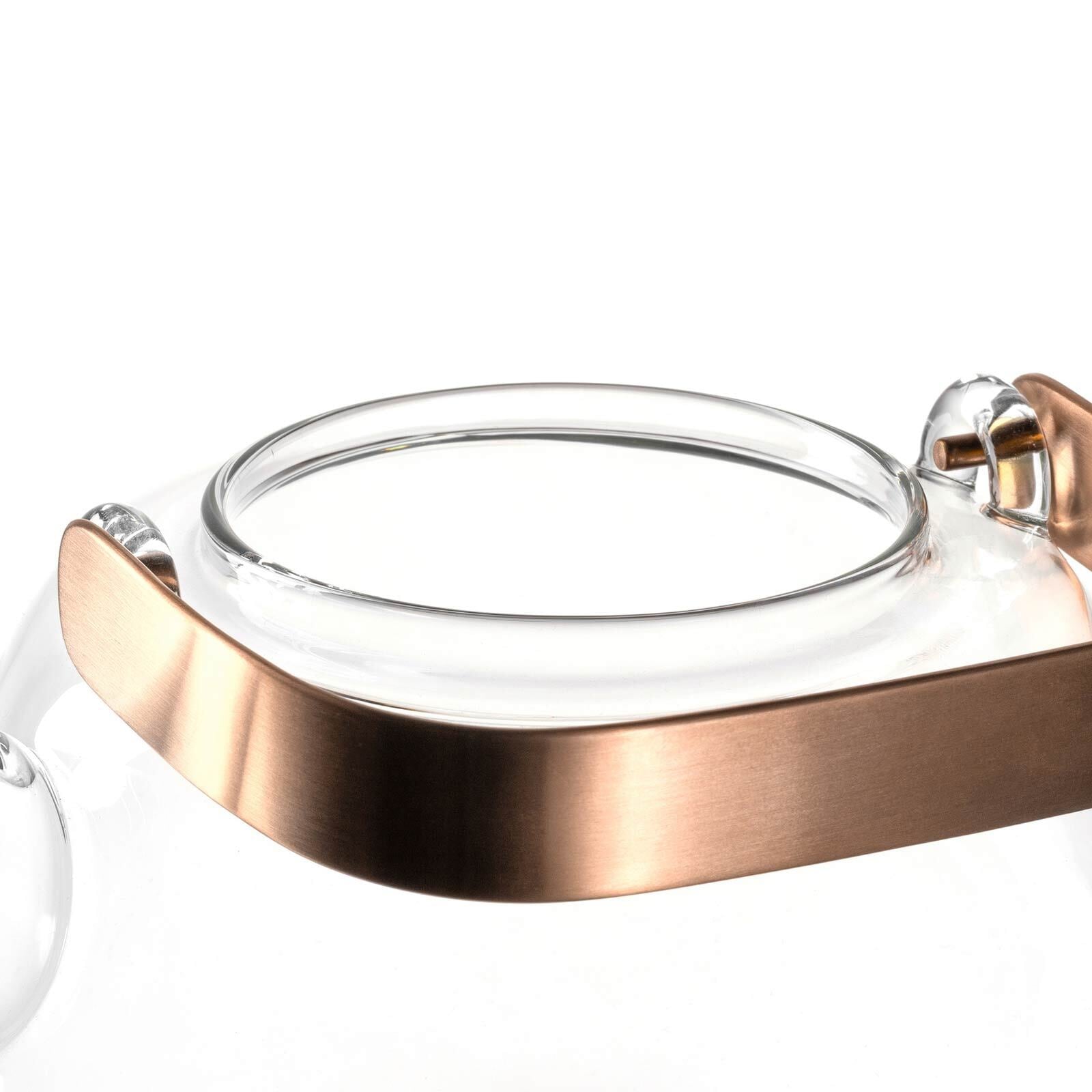 LEONARDO Teekanne »Teekanne mit Metallhenkel Tè Per Te 1,2 Liter transparent«