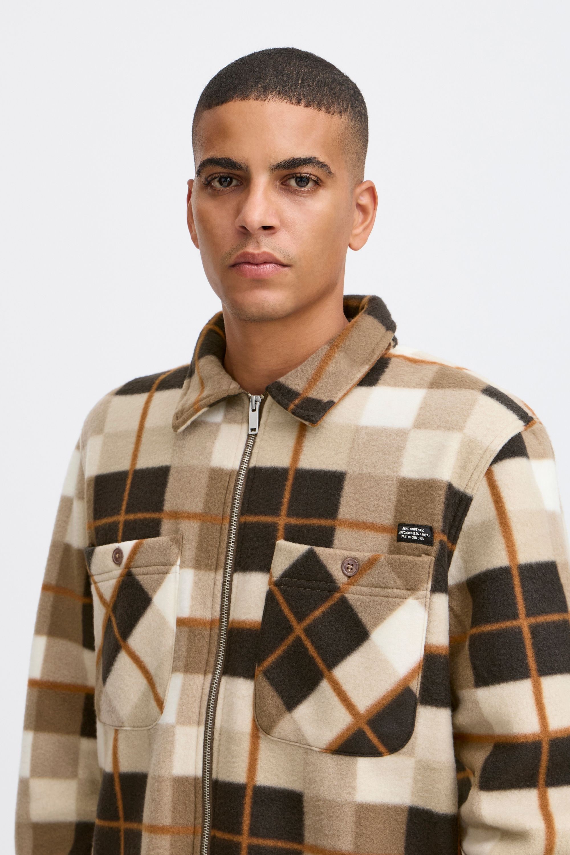 Blend Kurzjacke »Übergangsjacke BHShirt Fleece«, ohne Kapuze
