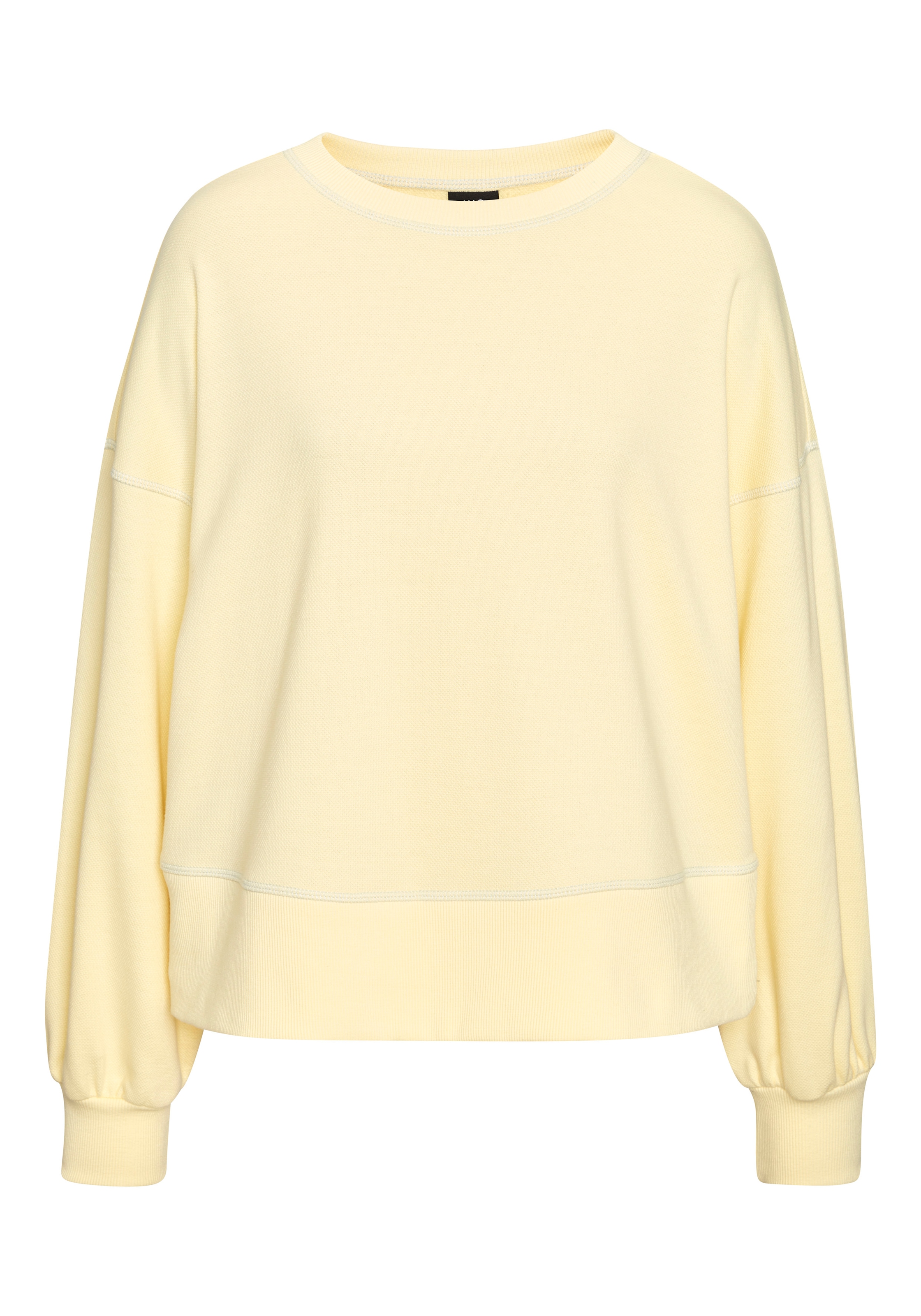 H.I.S Sweatshirt , aus weicher Piqué-Qualität
