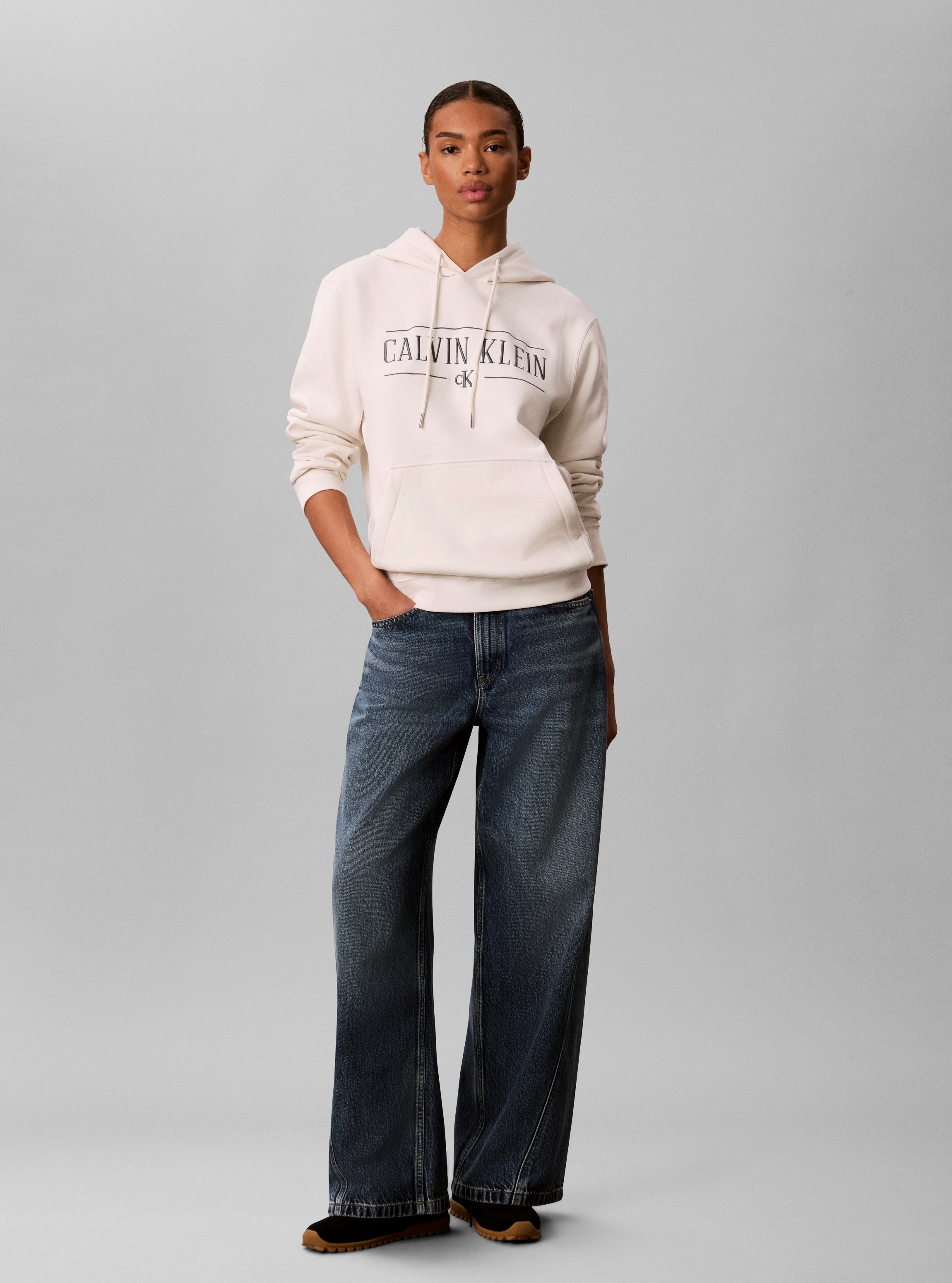 Calvin Klein Jeans Kapuzensweatshirt , Regular fit mit Kapuze
