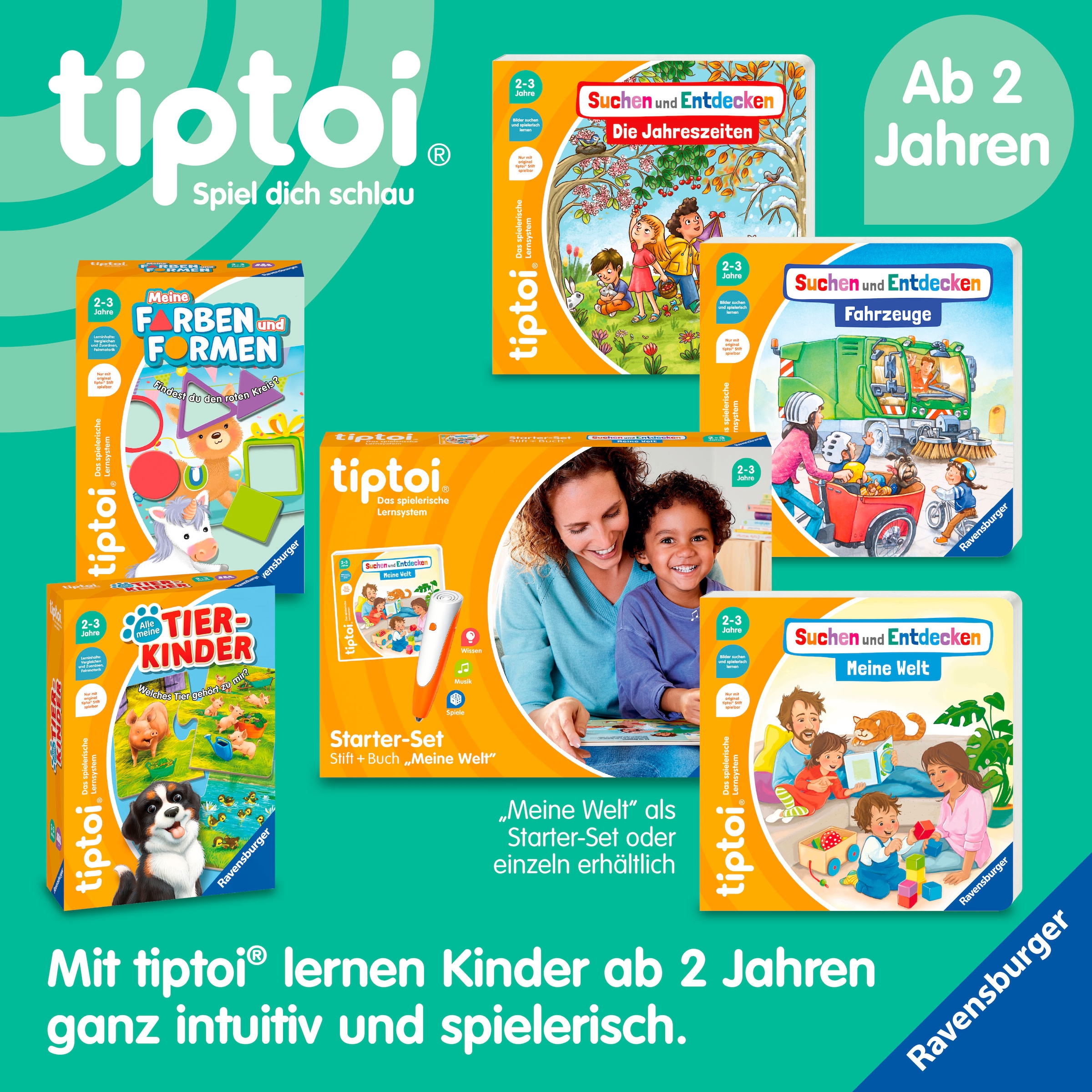 Ravensburger Buch »tiptoi® Abenteuer Großwerden - Liv geht aufs Töpfchen«, Made in Europe