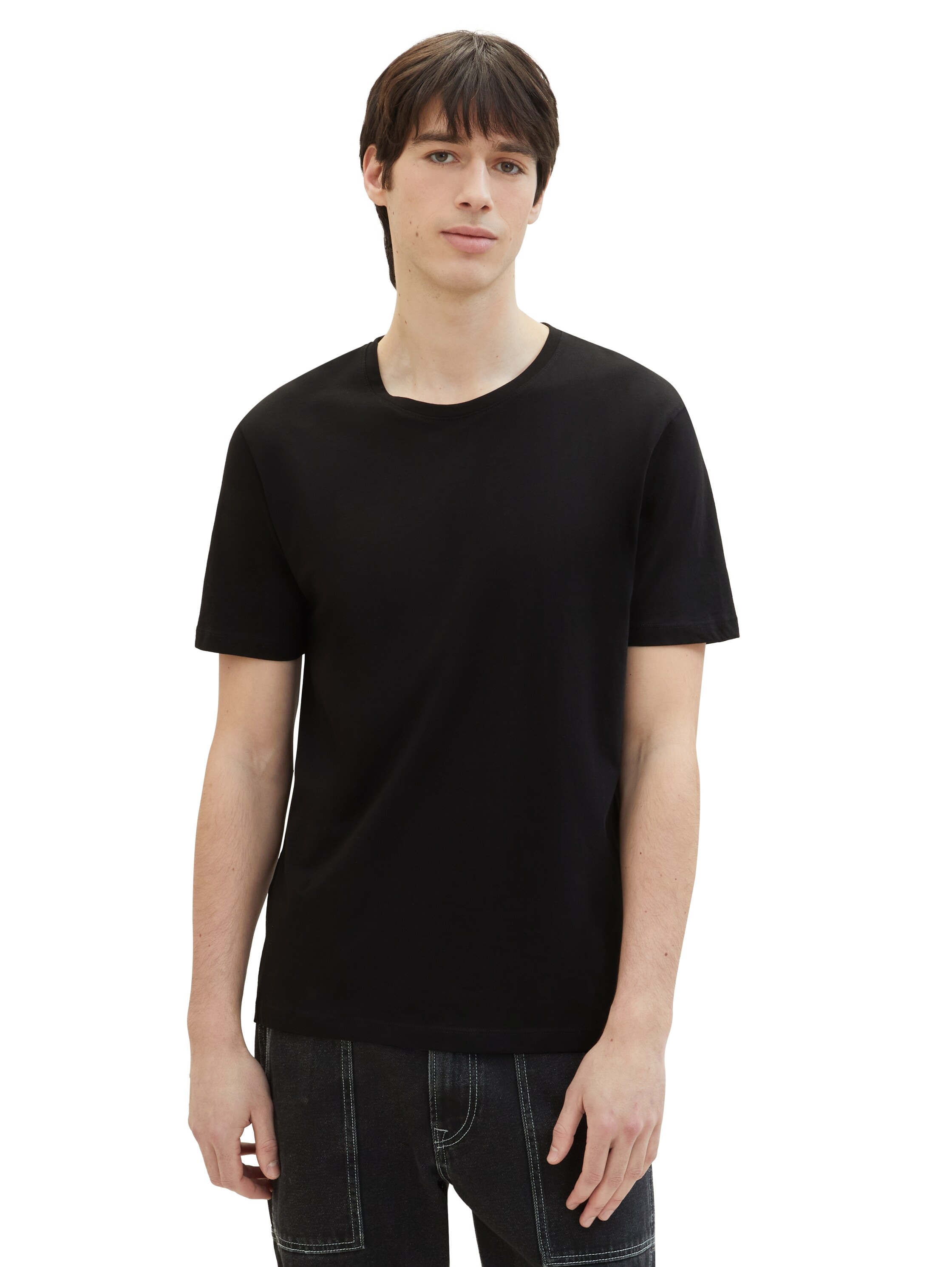 TOM TAILOR Denim T-Shirt Packung, 3 Stk. tlg. günstig online kaufen