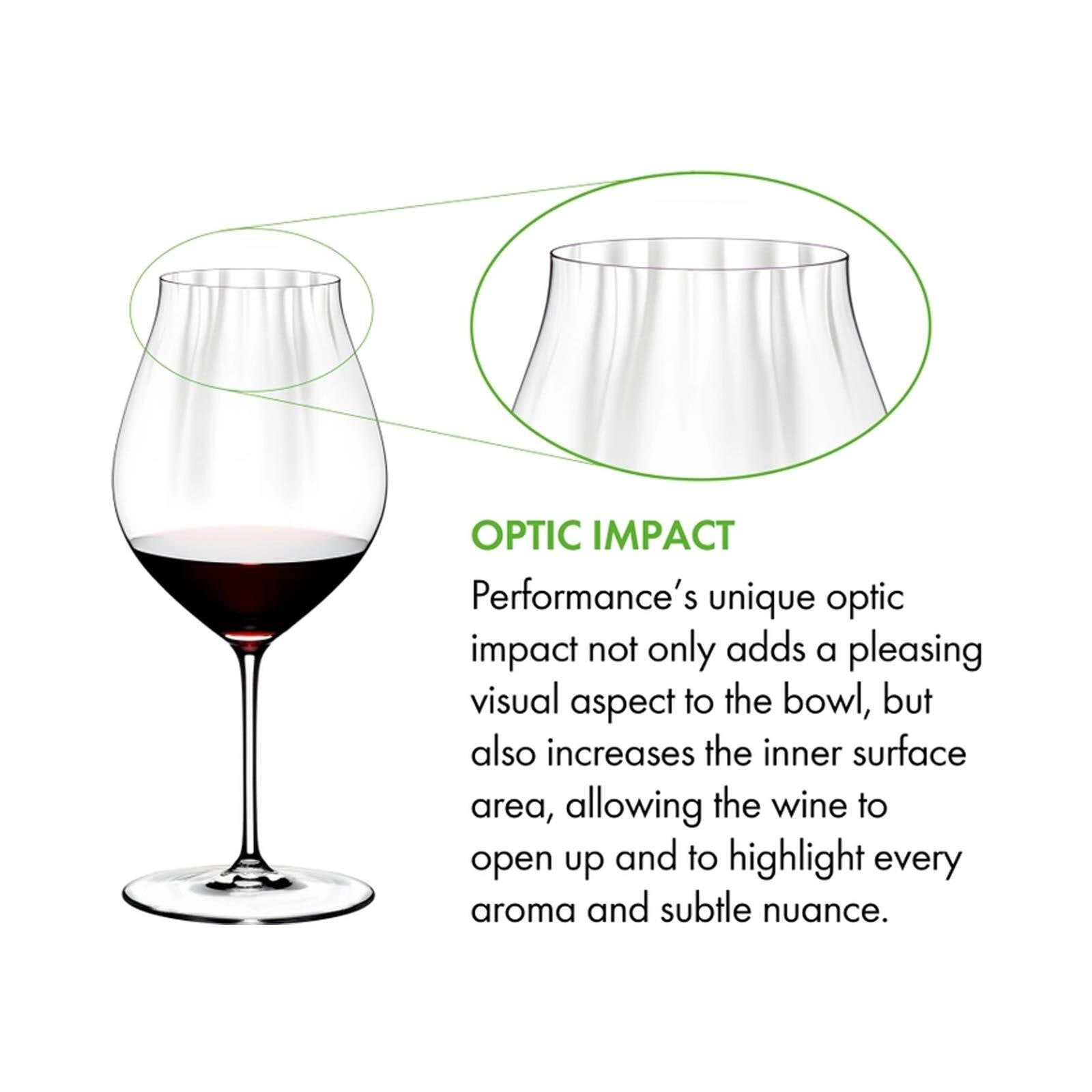 RIEDEL THE WINE GLASS COMPANY Rotweinglas »Pinot Noir Gläser Performance 830 ml 4er Set transparent«