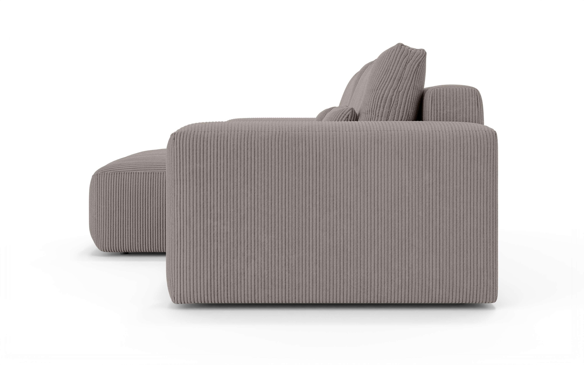 OTTO home Ecksofa »MATTS Schlafsofa mit Bettkasten, Maße B/T/H: 265/159/89 cm«, L-Form mit Recamiere rechts oder links, hoher Sitzkomfort