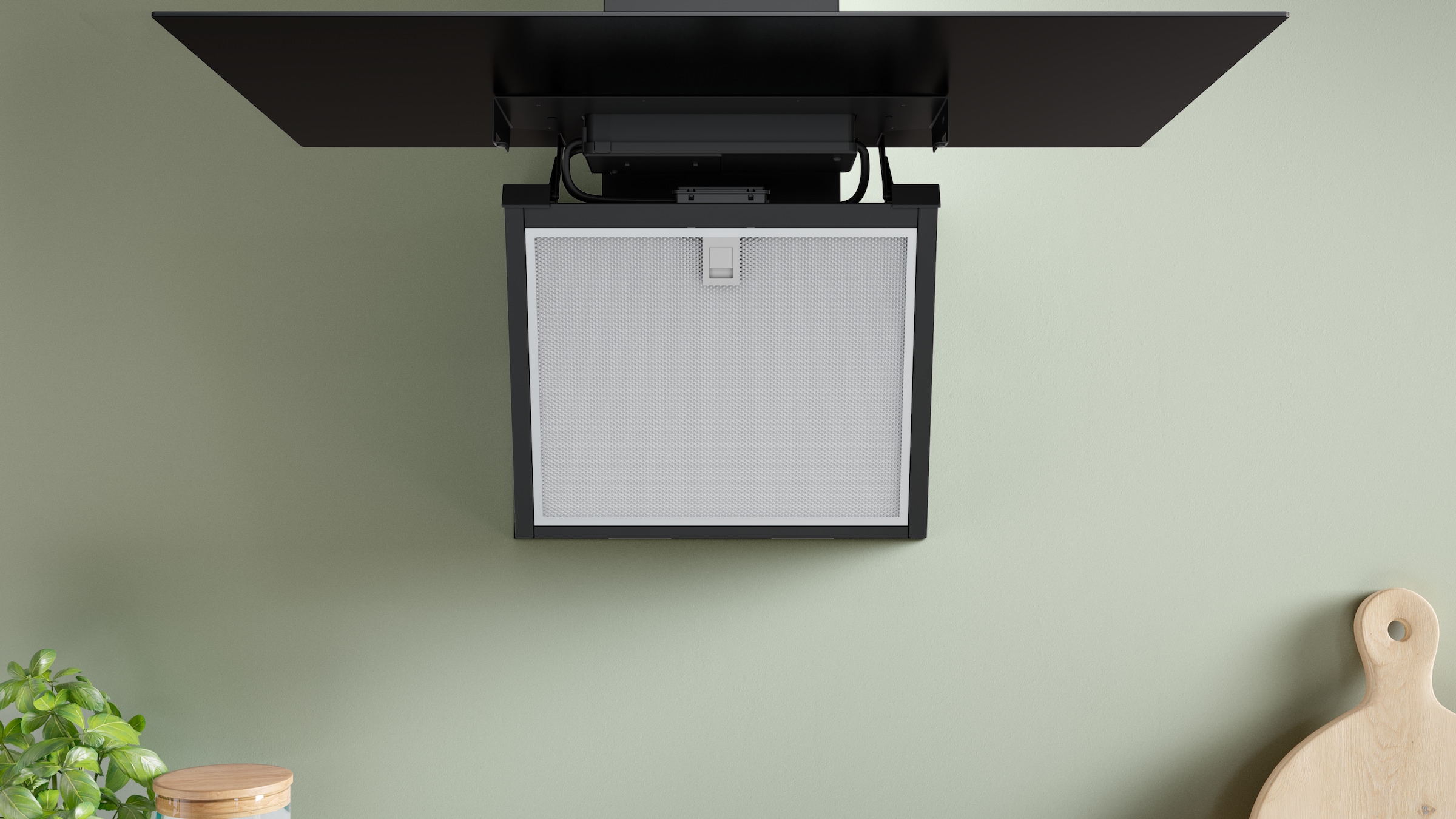 BOSCH Kopffreihaube »DWK87PN61« Serie Serie 6 Mit LED-Beleuchtung und leicht zu reinigendem Filter