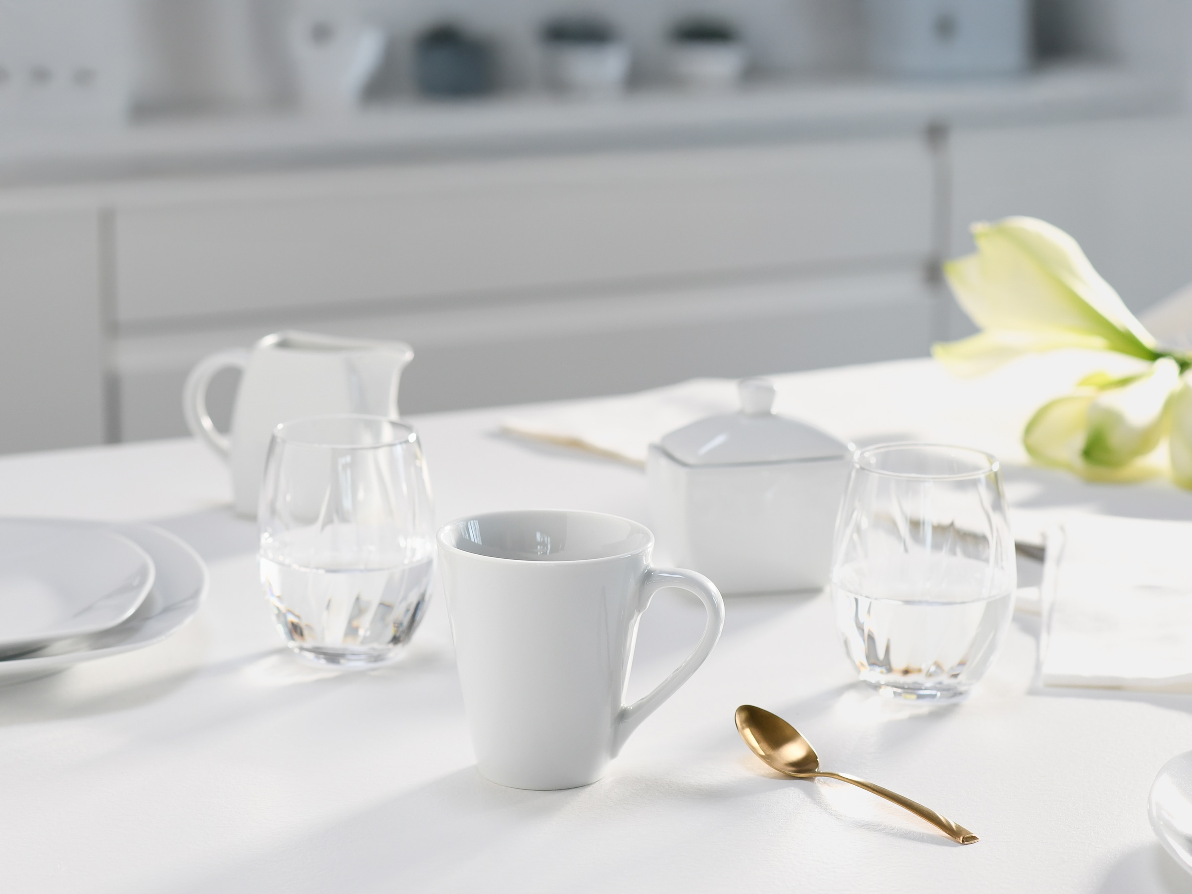 OTTO home Geschirr-Set »Arrianna« Moderne Optik, Zeitloses Design, Beliebig kombinierbar