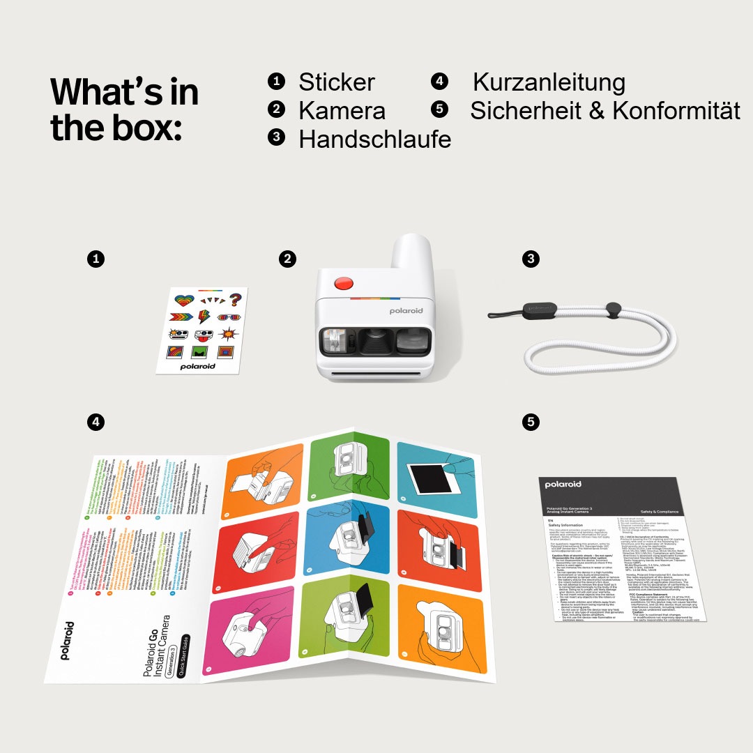 Polaroid Sofortbildkamera »Go Gen 3«