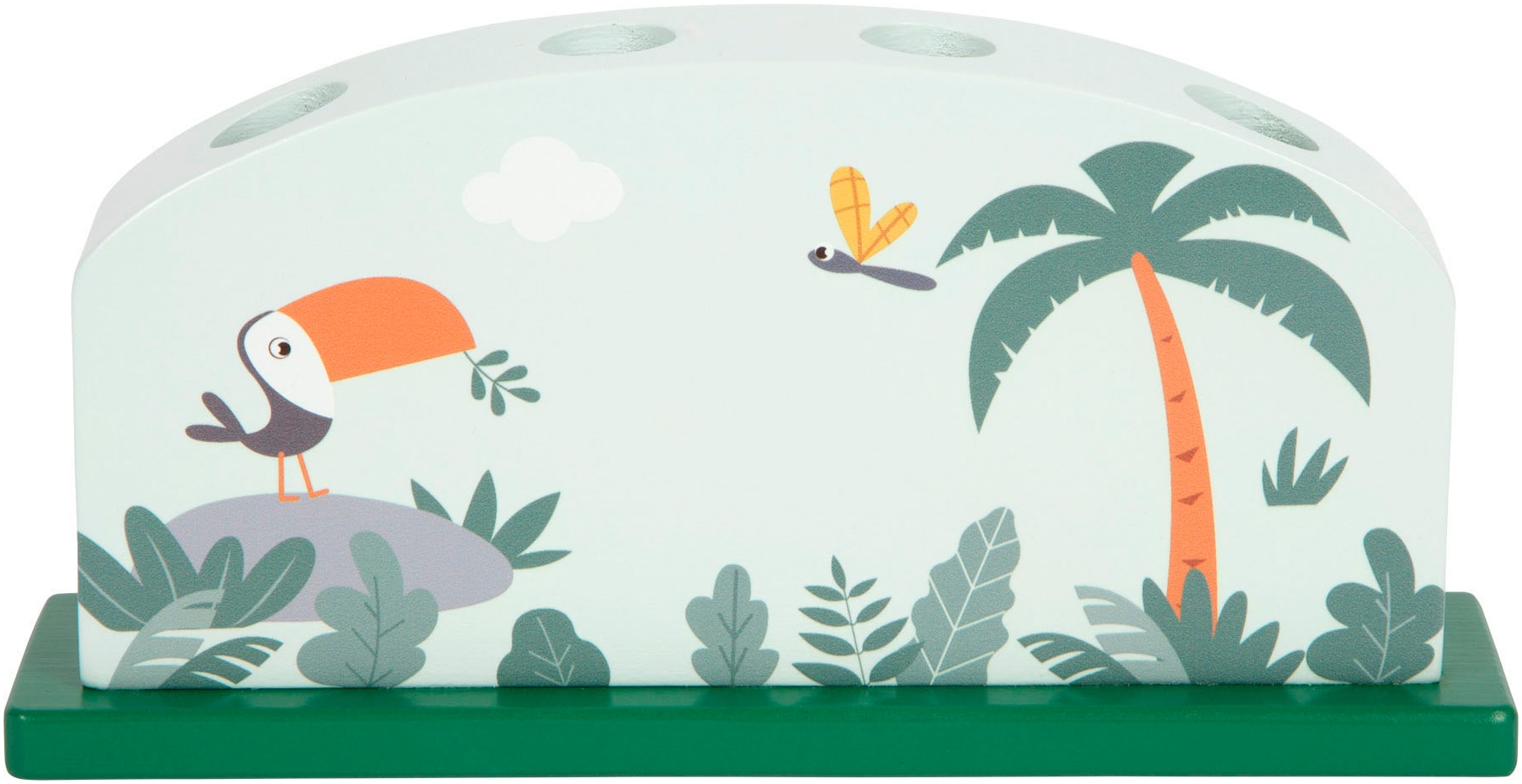 Small Foot Steckspielzeug »Steckspiel Safari hüpfende Tiere«