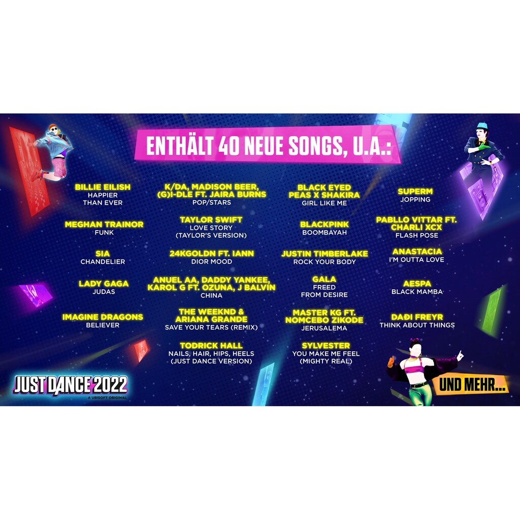 UBISOFT Spielesoftware »Just Dance 2022«, PlayStation 4