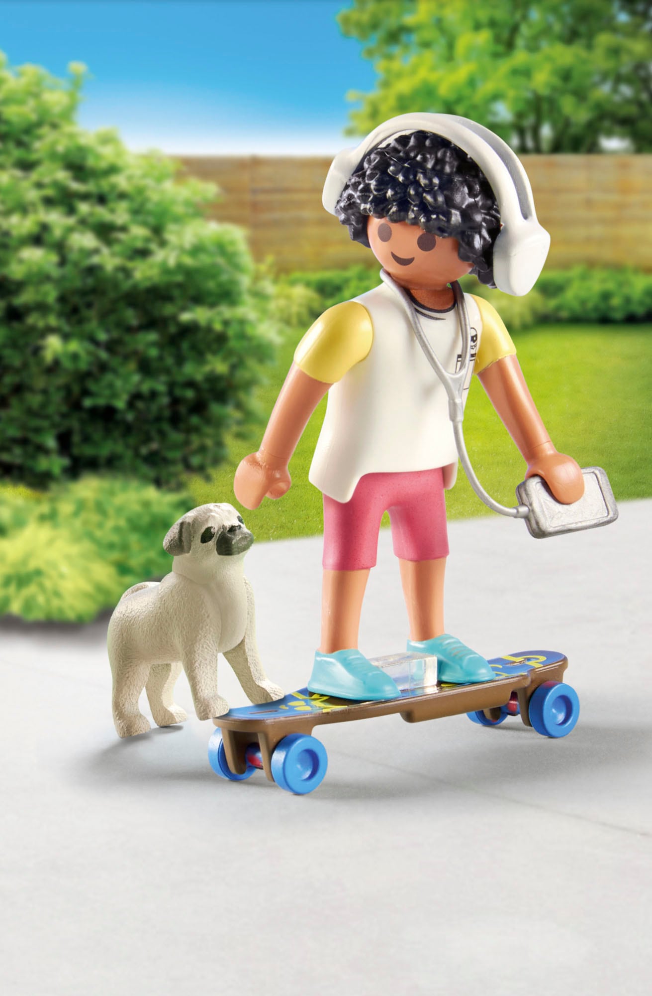 Playmobil® Konstruktions-Spielset »Junge mit Hund (71612), myLife«, (8 St.), Made in Europe