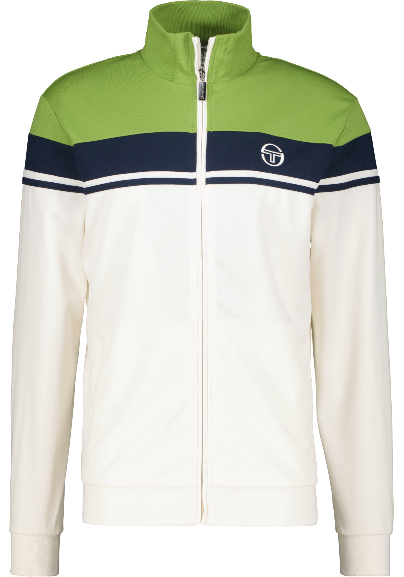 Sergio Tacchini Trainingsjacke "DAMARINDO TRACK TOP Herren", ohne Kapuze, Trainingsjacke Herren, leichte Jacke, Retro, S