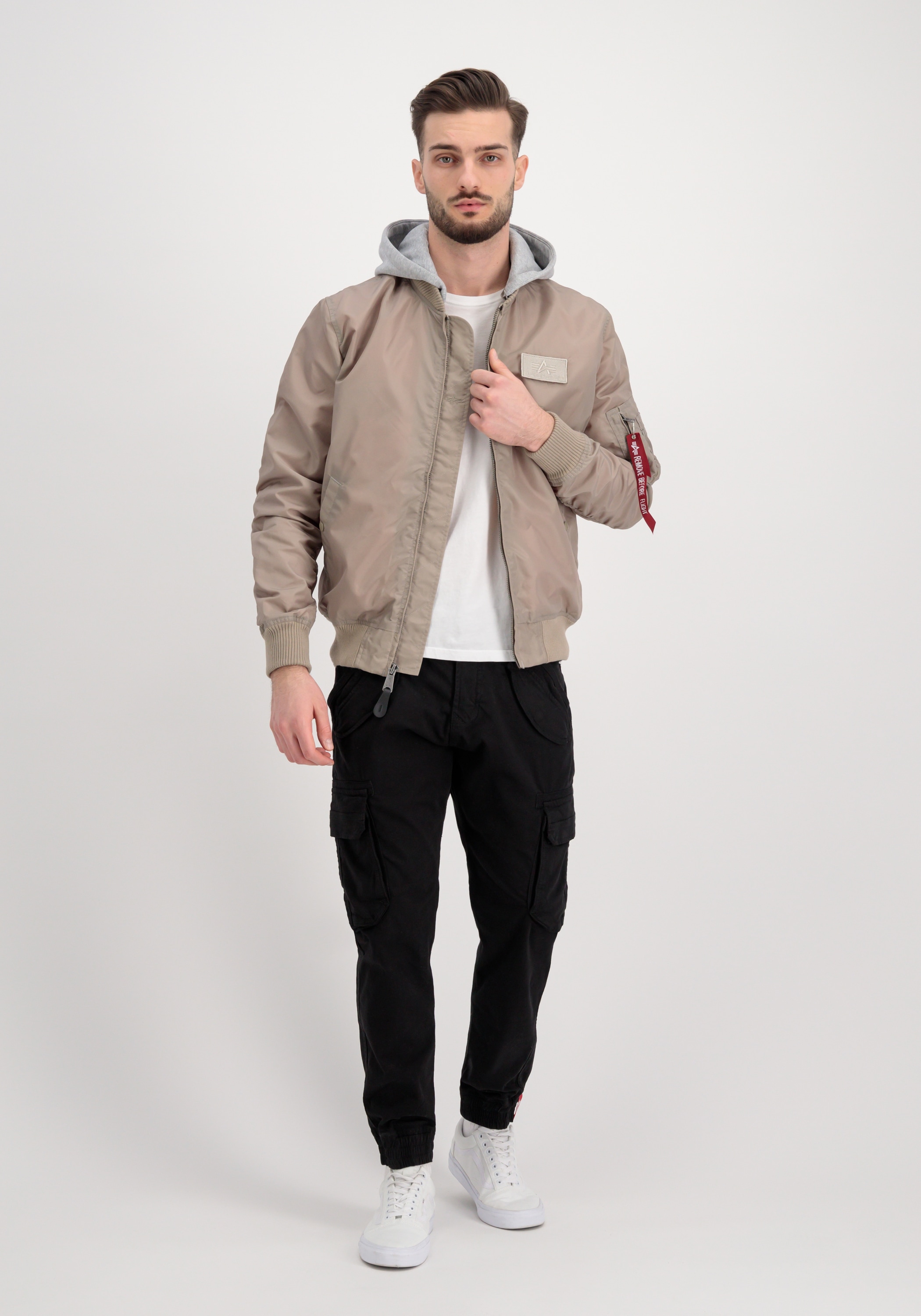 Alpha Industries Bomberjacke "Alpha Industries Men - Bomber Jackets MA-1 TT Hood"