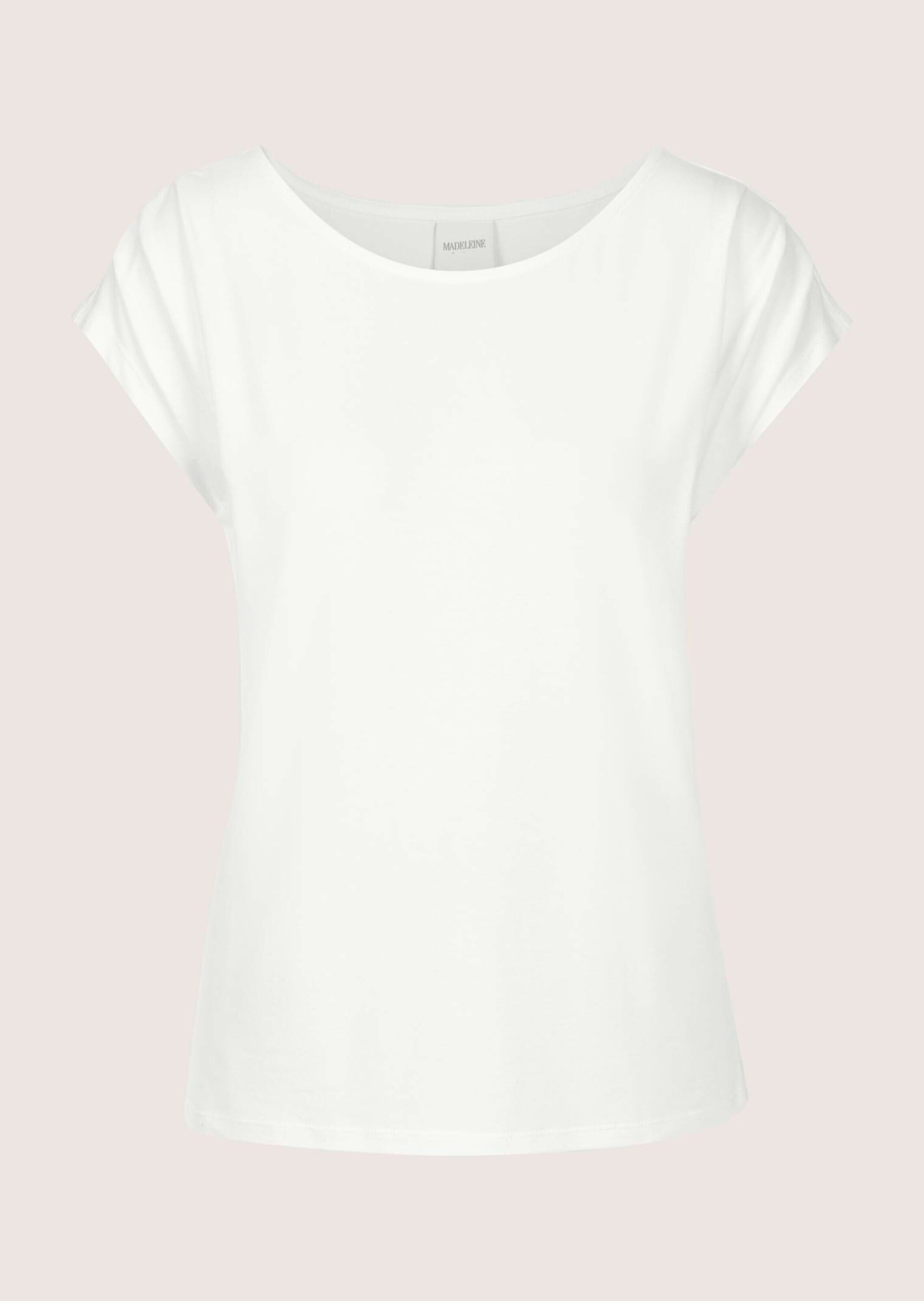 MADELEINE Kurzarmshirt "Jerseyshirt Basic-Shirt mit Rundhalsausschnitt" Übe günstig online kaufen