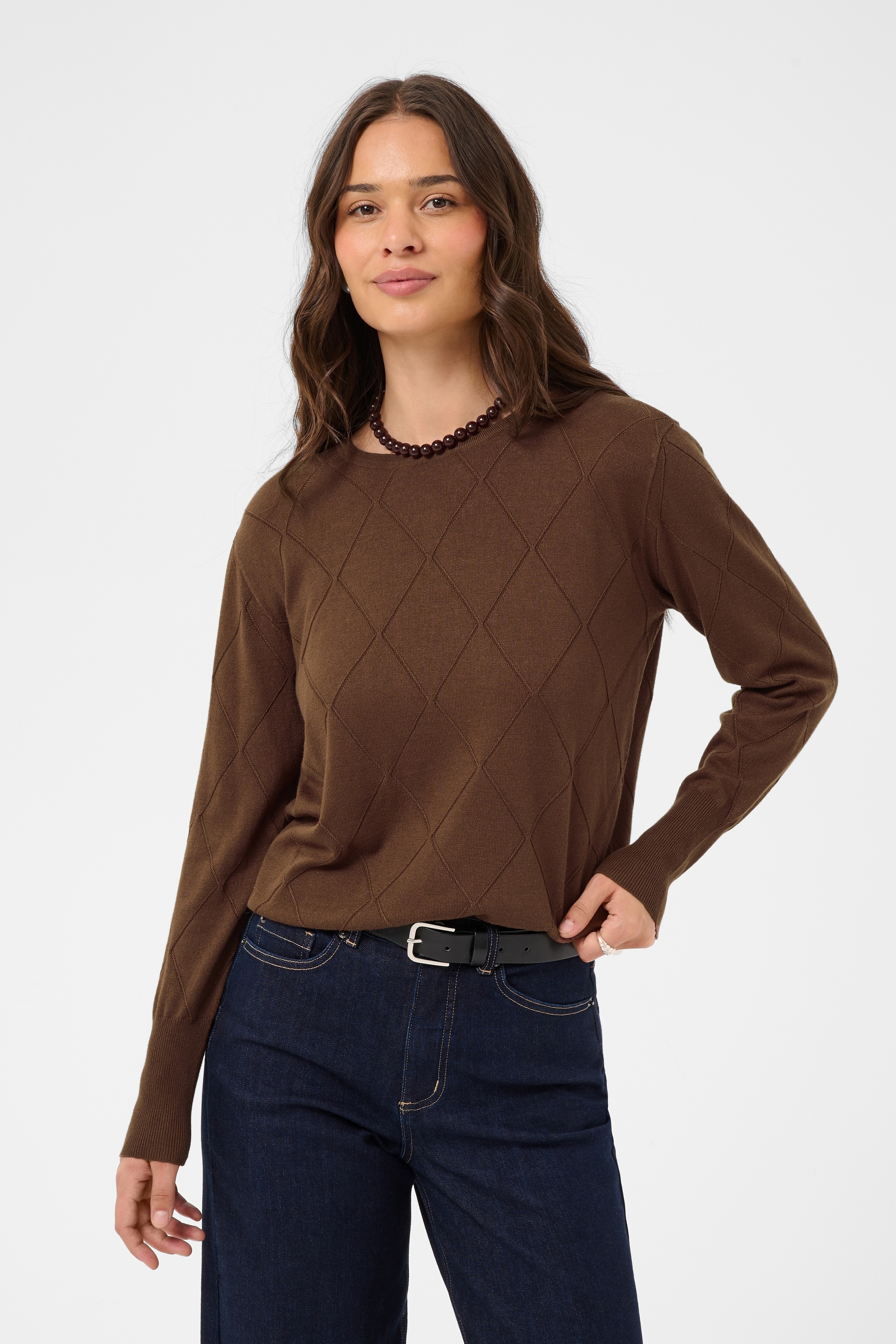 KAFFE Strickpullover »Damen Strickpullover KAlizza«