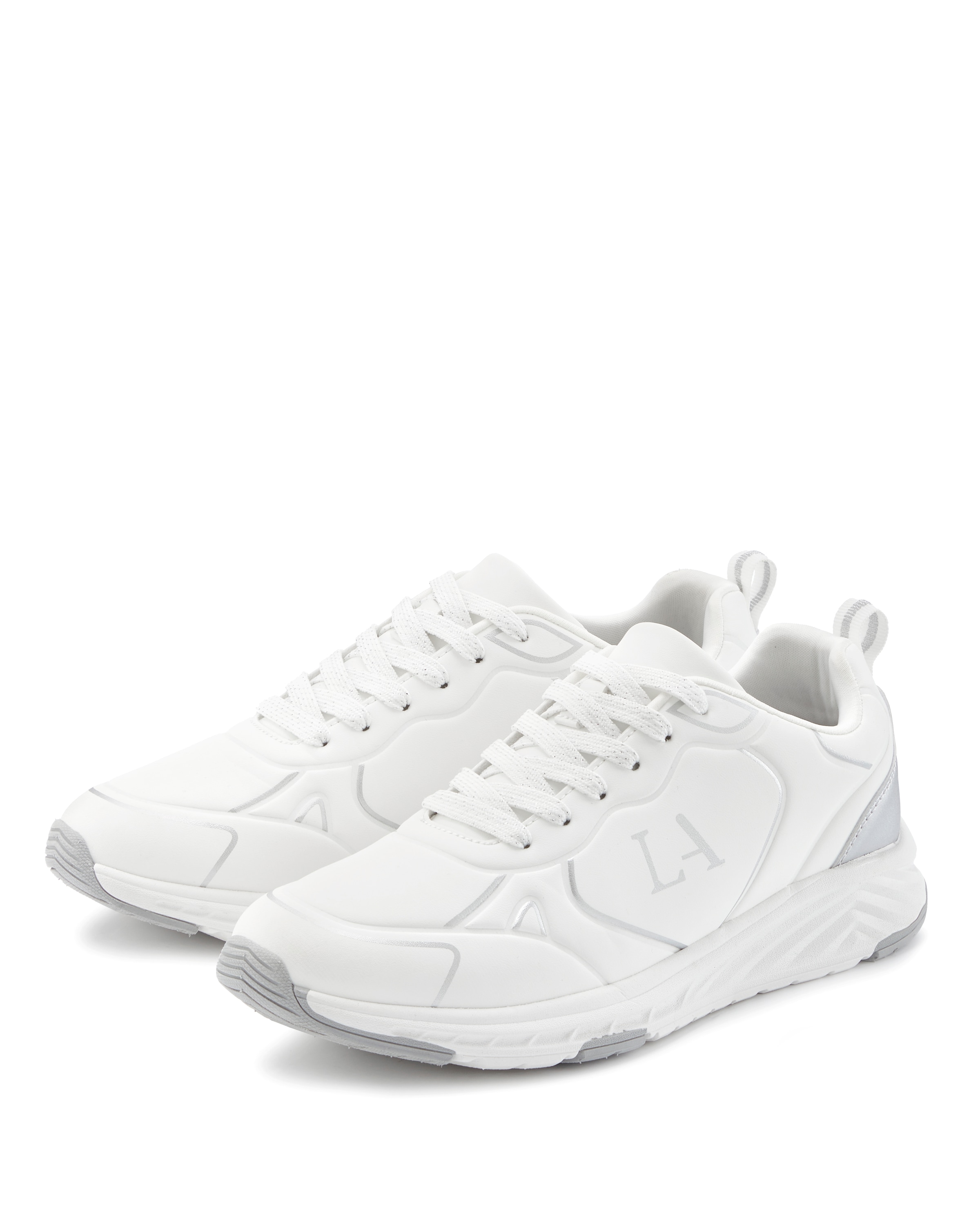 LASCANA Sneaker "Freizeitschuh, Schnürschuh", mit Farbakzenten VEGAN günstig online kaufen