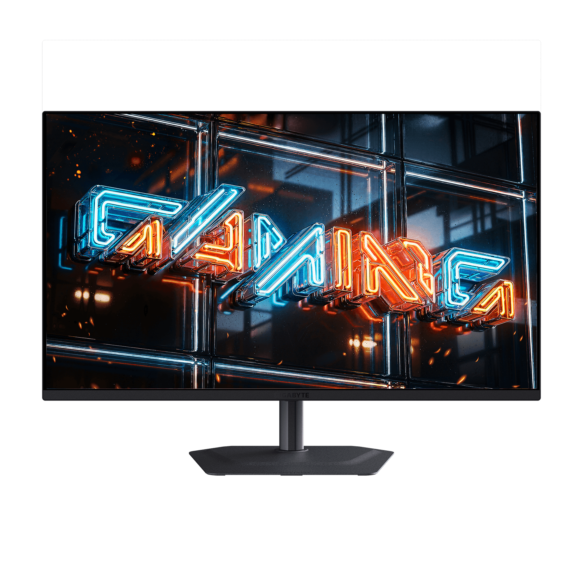 GIGABYTE OLED-Monitor "MO32U24", schwarz, Monitore, neig-, schwenk-, höhenverstellbar, Lautsprecher