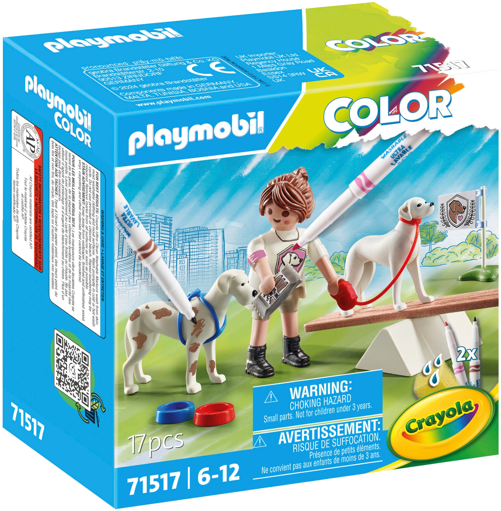 Konstruktions-Spielset »Hundetraining (71517), Color«, (17 St.), Made in Europe