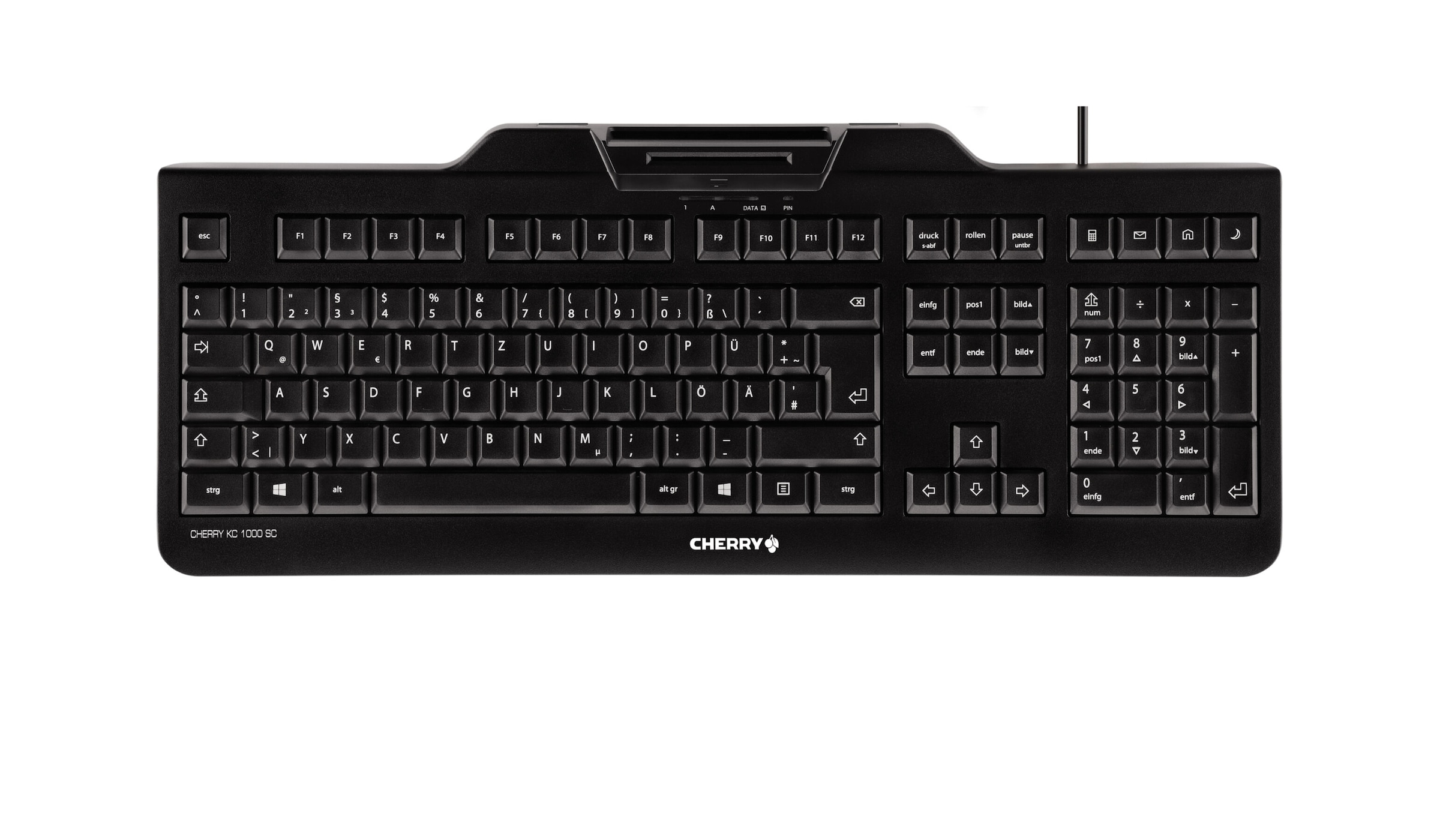 Cherry Tastatur »KC 1000 SC«, (Ziffernblock-Windows-Sperrtaste)
