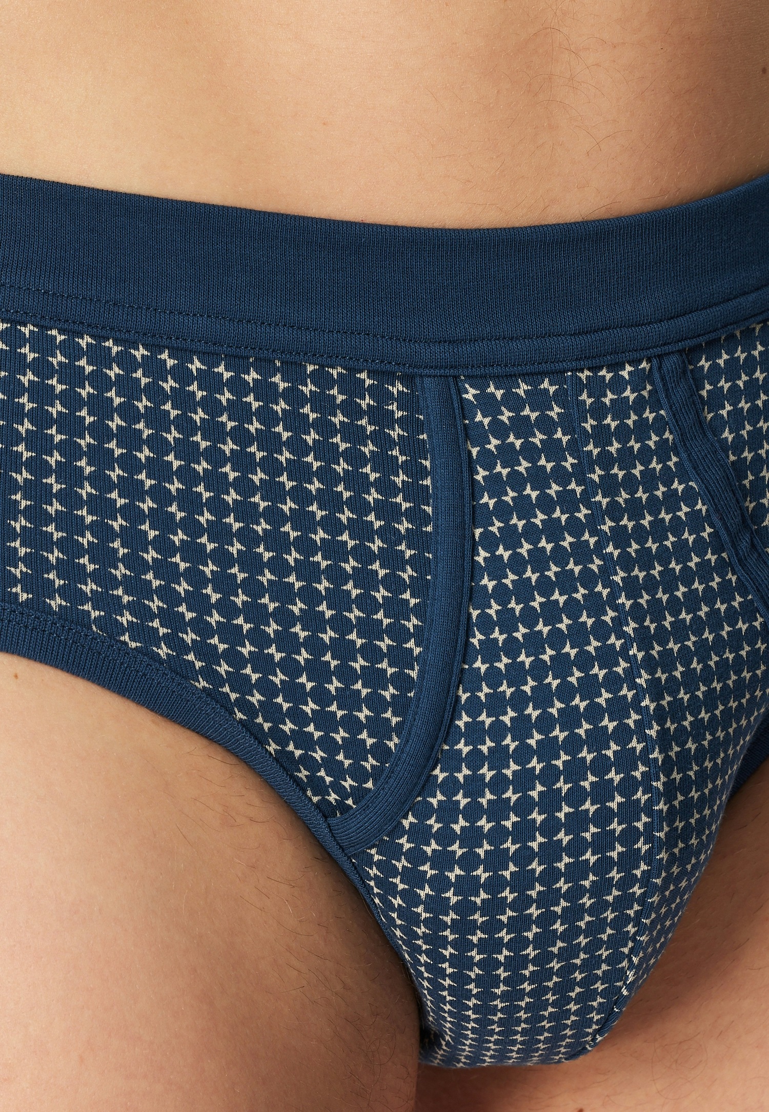 Schiesser Slip »Original Classics« 2er-Pack,  mit kontrastfarbenem Karomuster