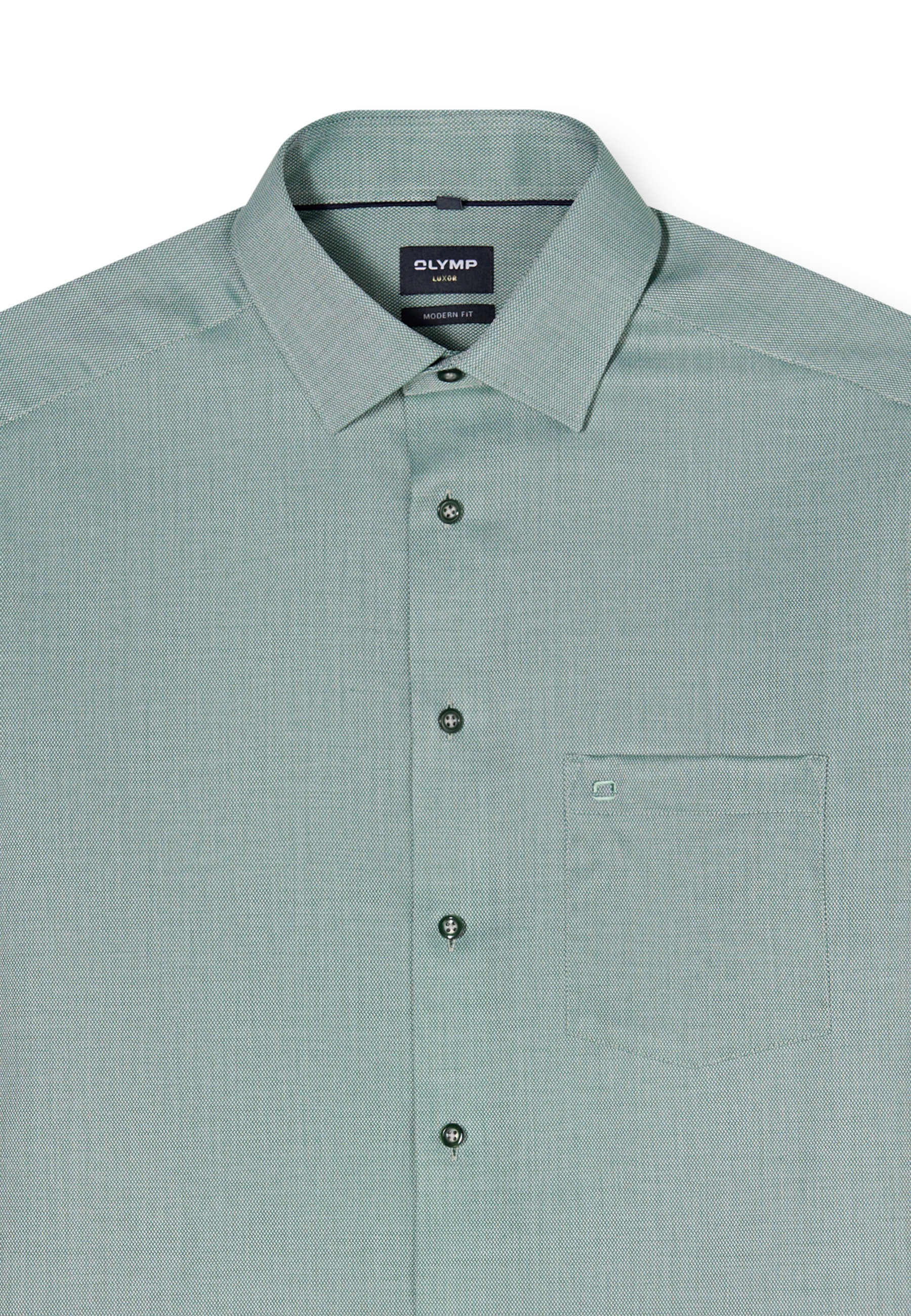 OLYMP Luxor Business Shirt Green 46 2