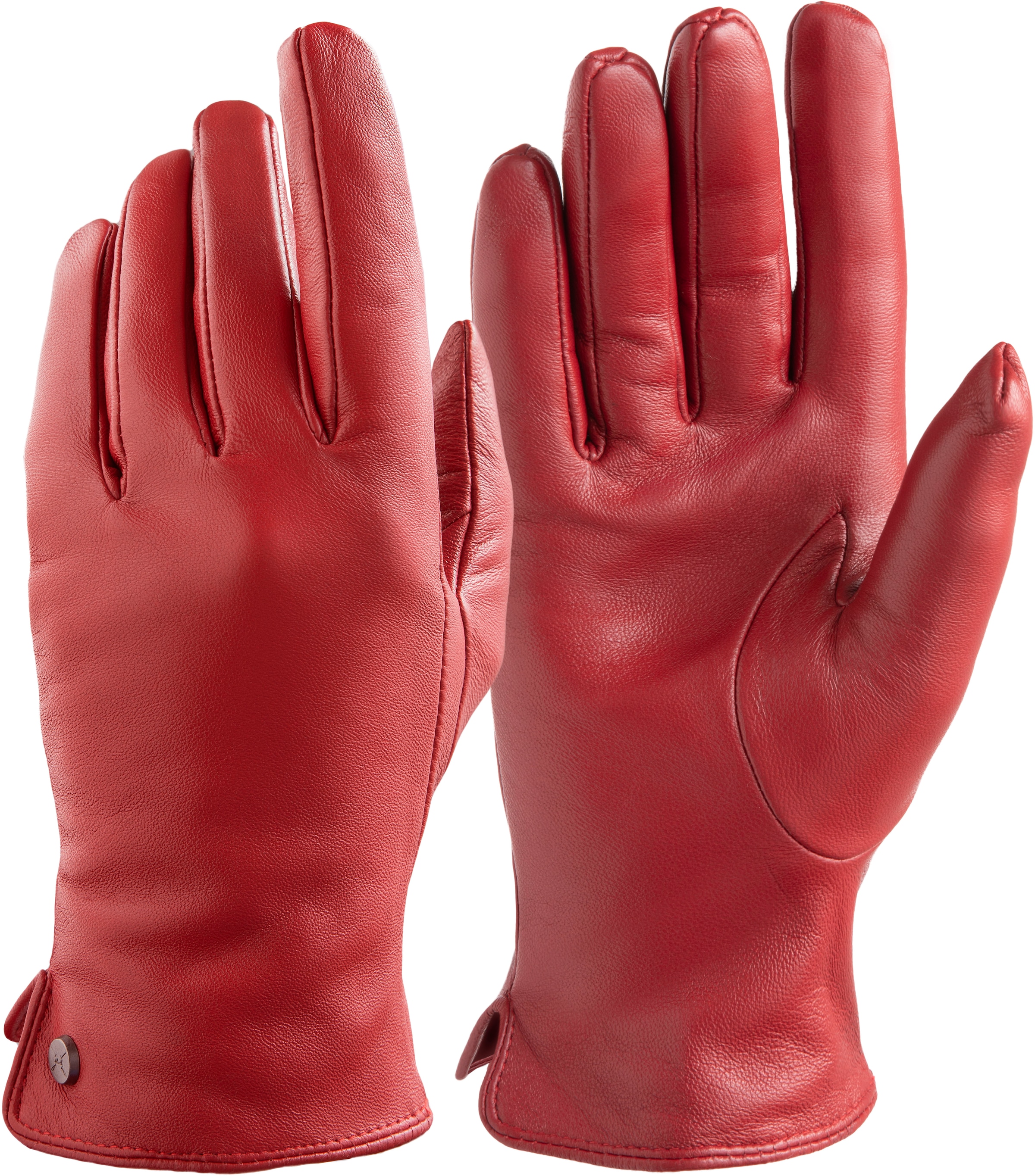 PEARLWOOD Lederhandschuhe "PAM" weiches Fleece-Innenfutter, Temperaturregul günstig online kaufen