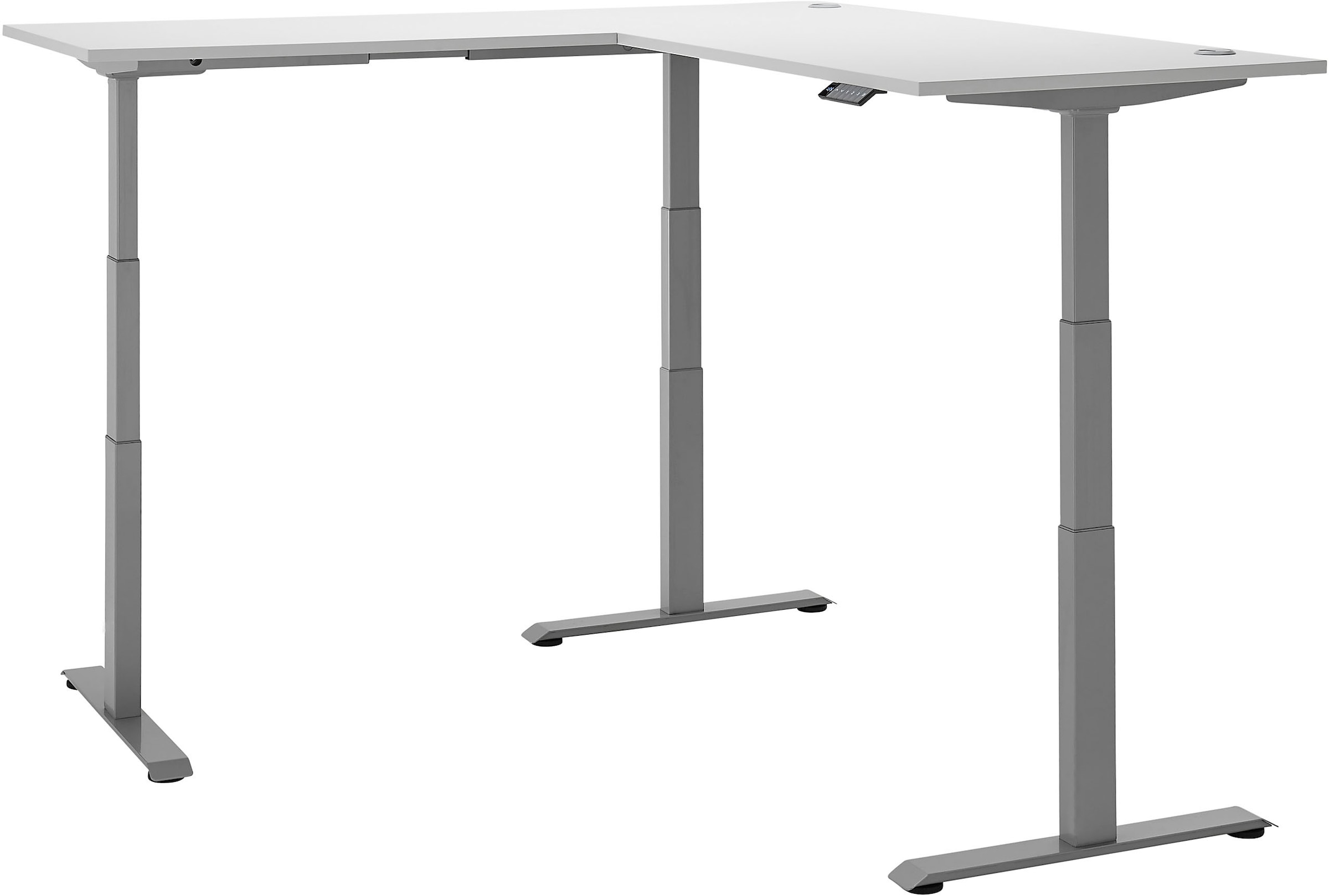 BEGA OFFICE Eckschreibtisch »Ben«, (1 St.), elektrisch höhenverstellbarer Desk mit 4 Memory Tasten, 180x177 cm