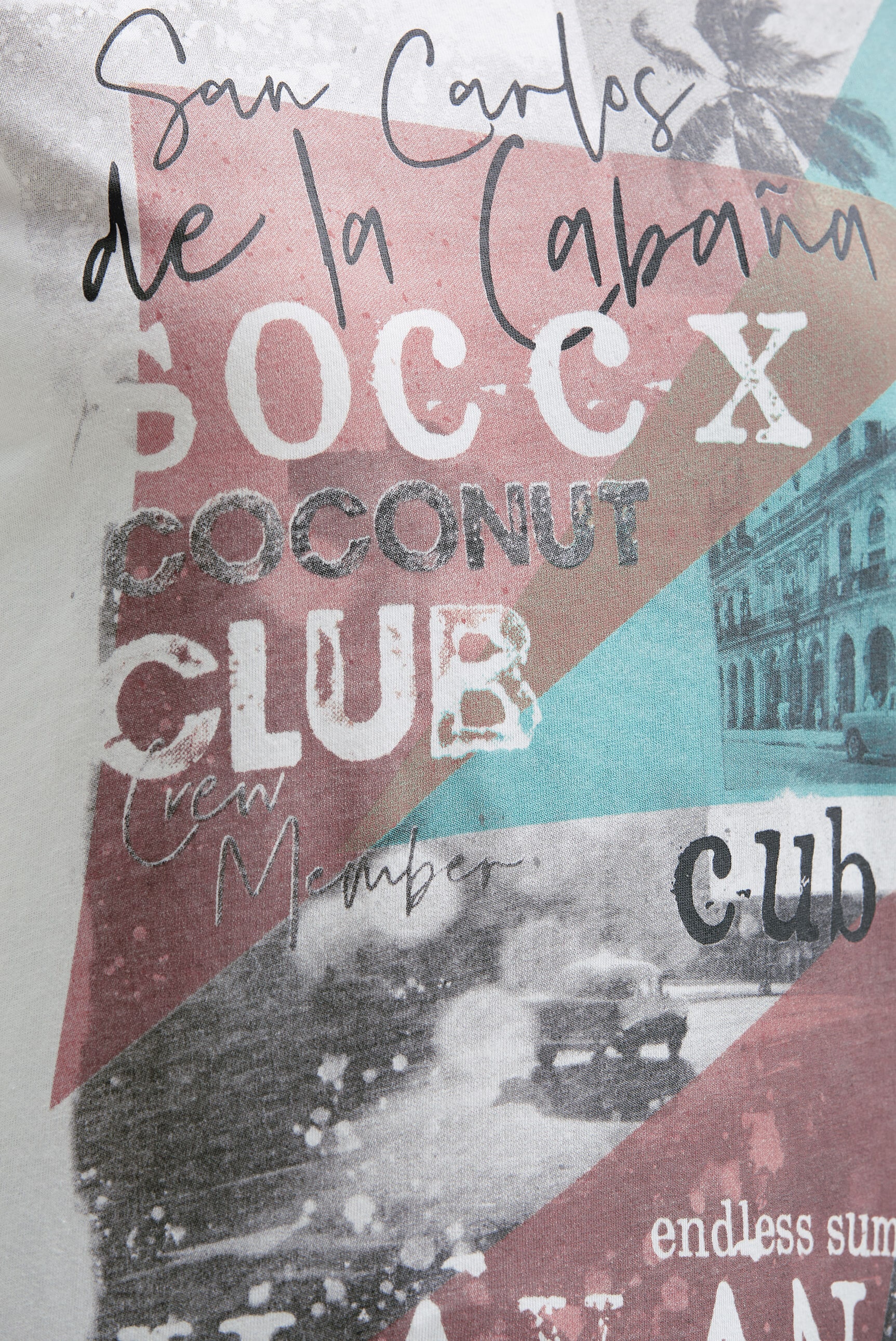 SOCCX Rundhalsshirt mit Necktape