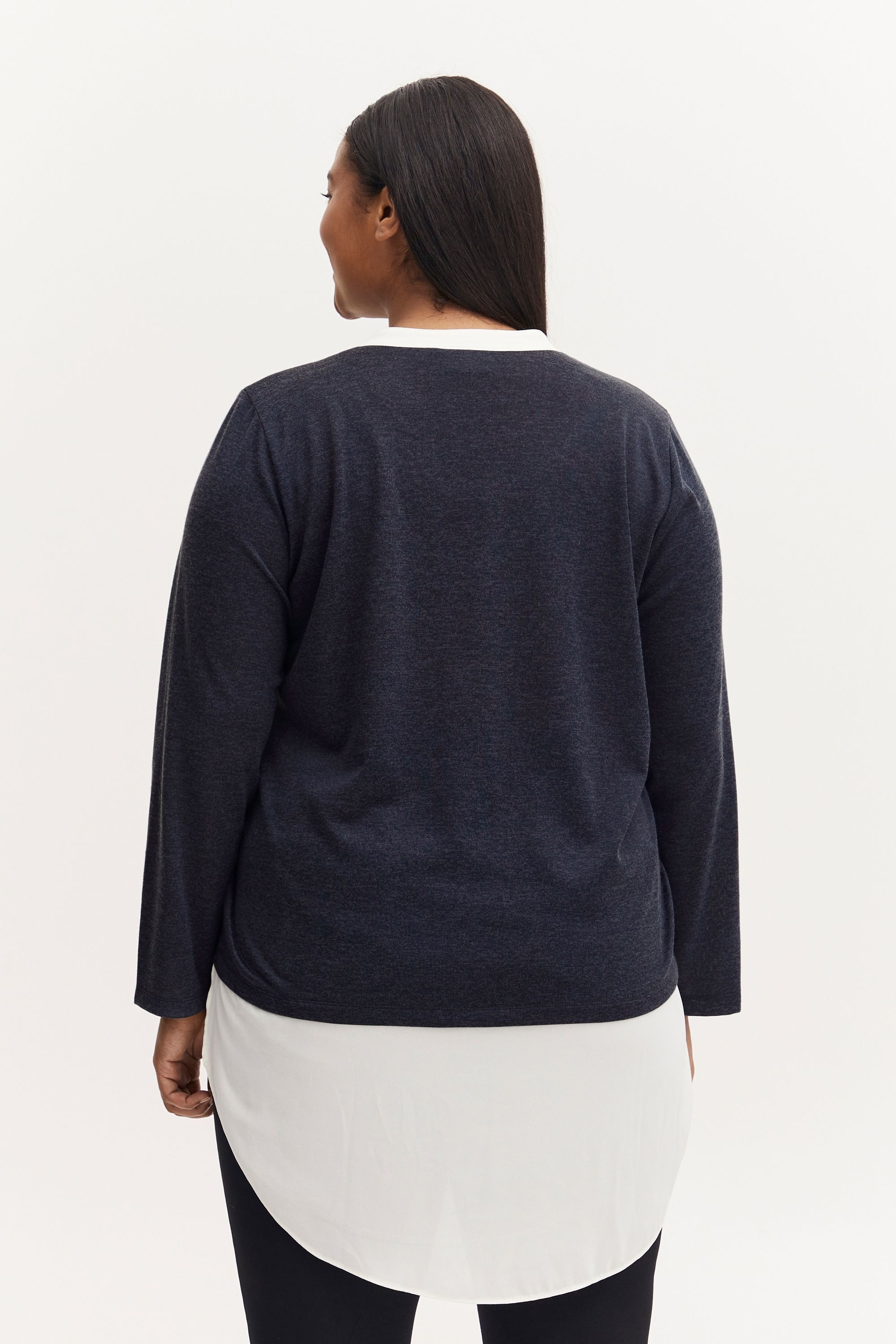 fransa Strickfleece-Pullover »Strickpullover FPRexan«