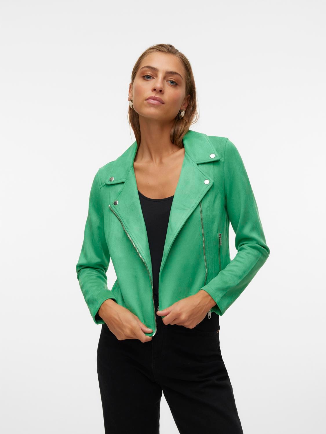 Vero Moda Lederimitatjacke "VMJOSE SHORT FAUX SUEDE JACKET NOOS"