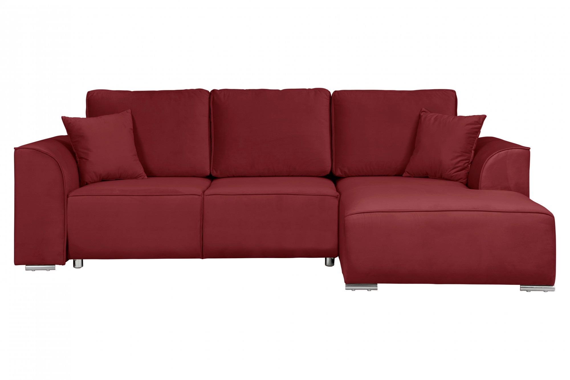 INOSIGN Ecksofa »BEATRICE optionale Schlafsofa mit Bettkasten, B/T/H: 265/170/86 cm«, L-Form, wahlweise auch mit Bettfunktion und Bettkasten