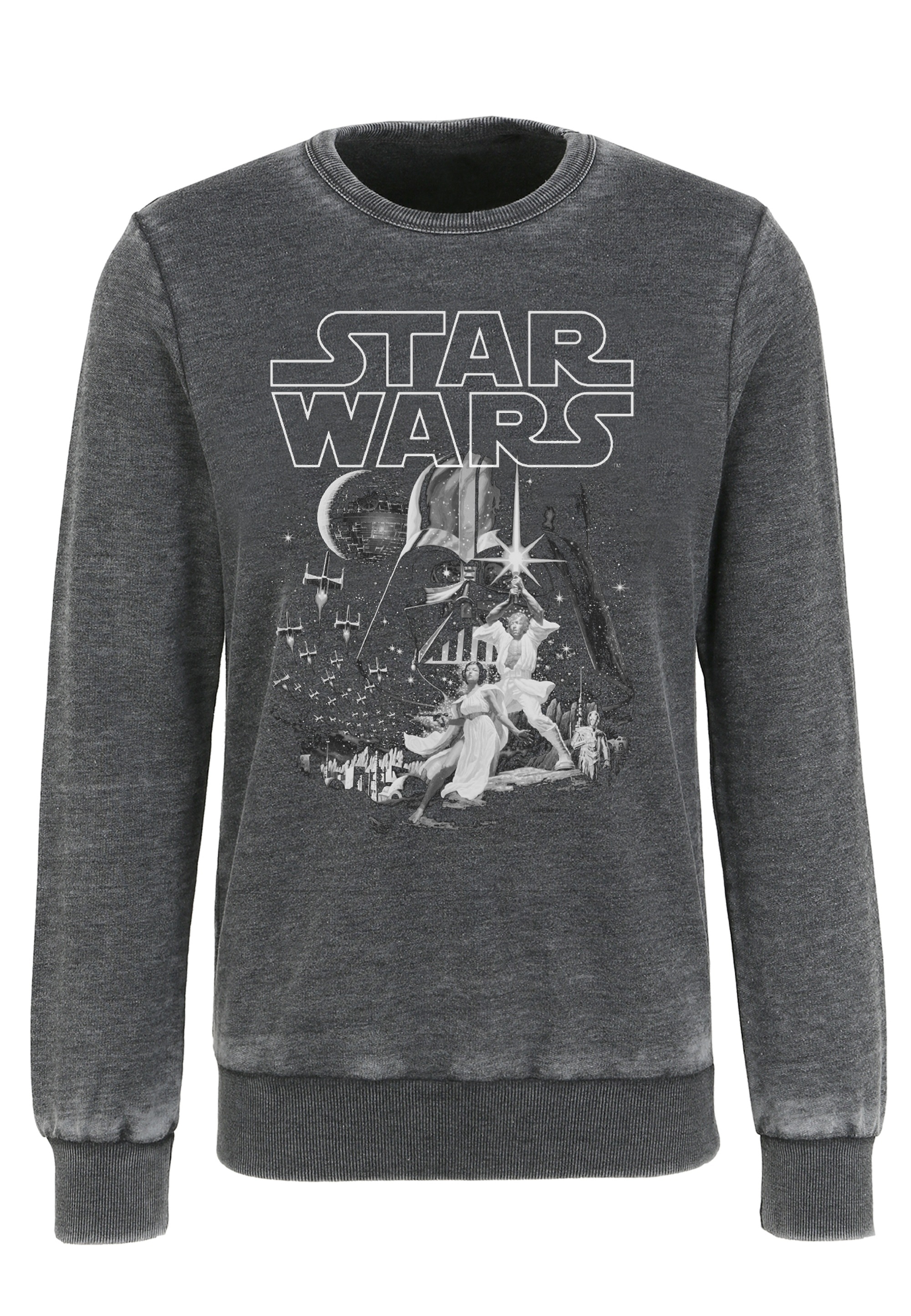 Recovered Sweatshirt "Star Wars Tonal Classic PosterMid", im zeitlosen Desi günstig online kaufen