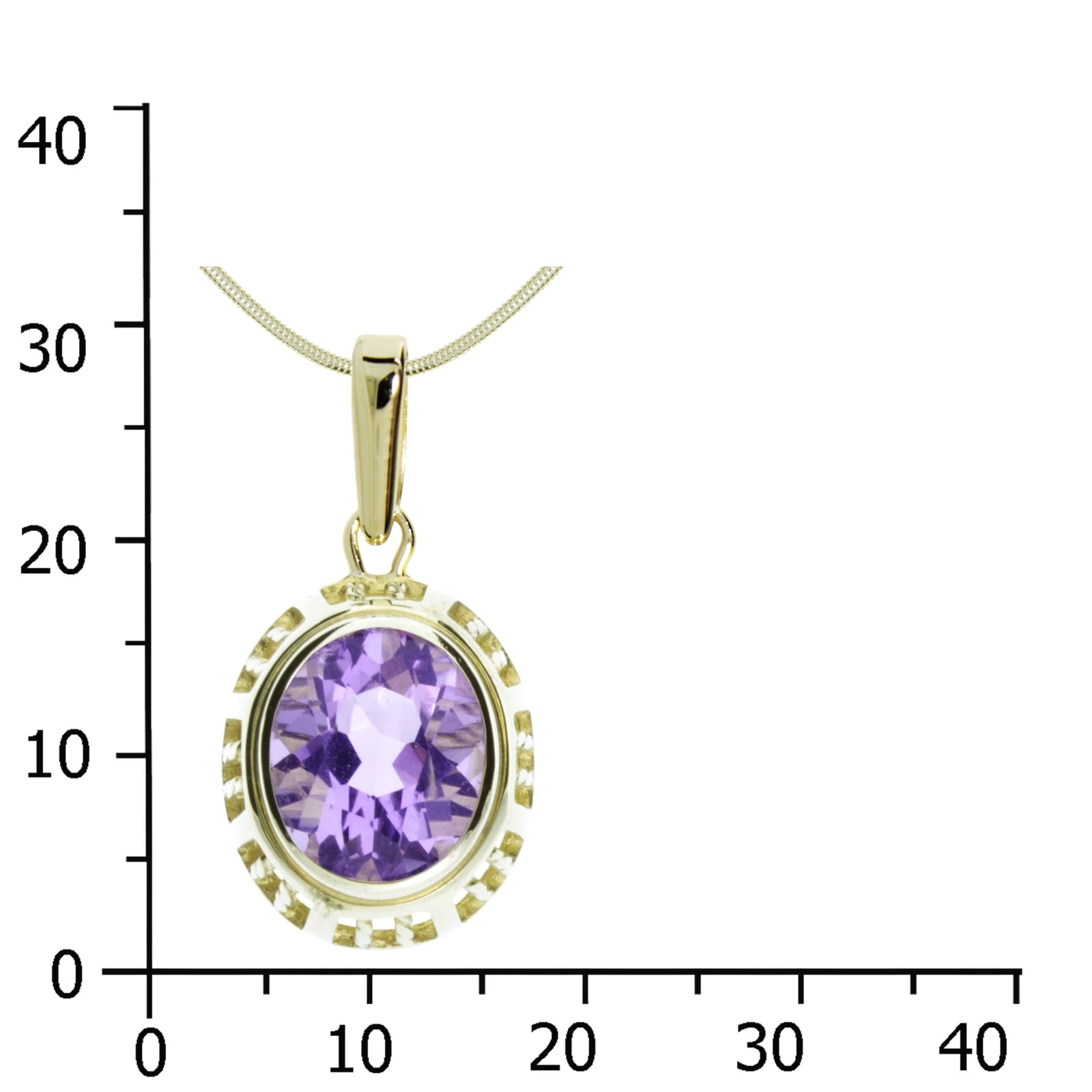 OSTSEE-SCHMUCK Kette mit Anhänger »Ostsee-Schmuck Kette mit Anhänger Erna Kette mit Anhänger Erna«, (2 tlg.)