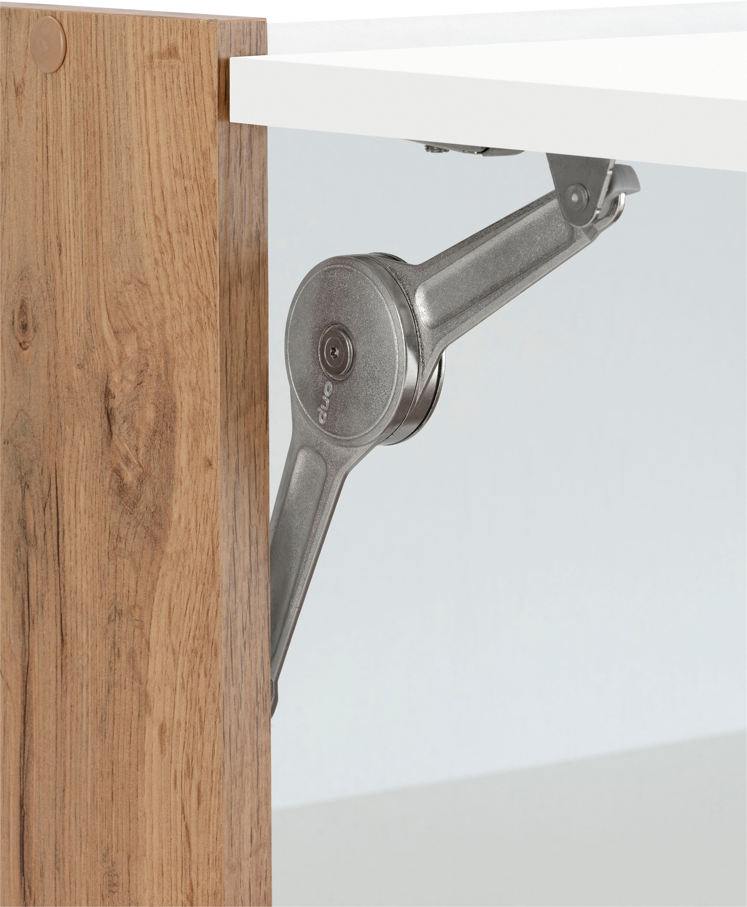KOCHSTATION Klapphängeschrank »KS-Colmar«, 100 cm, mit Metallgriff, für viel Stauraum