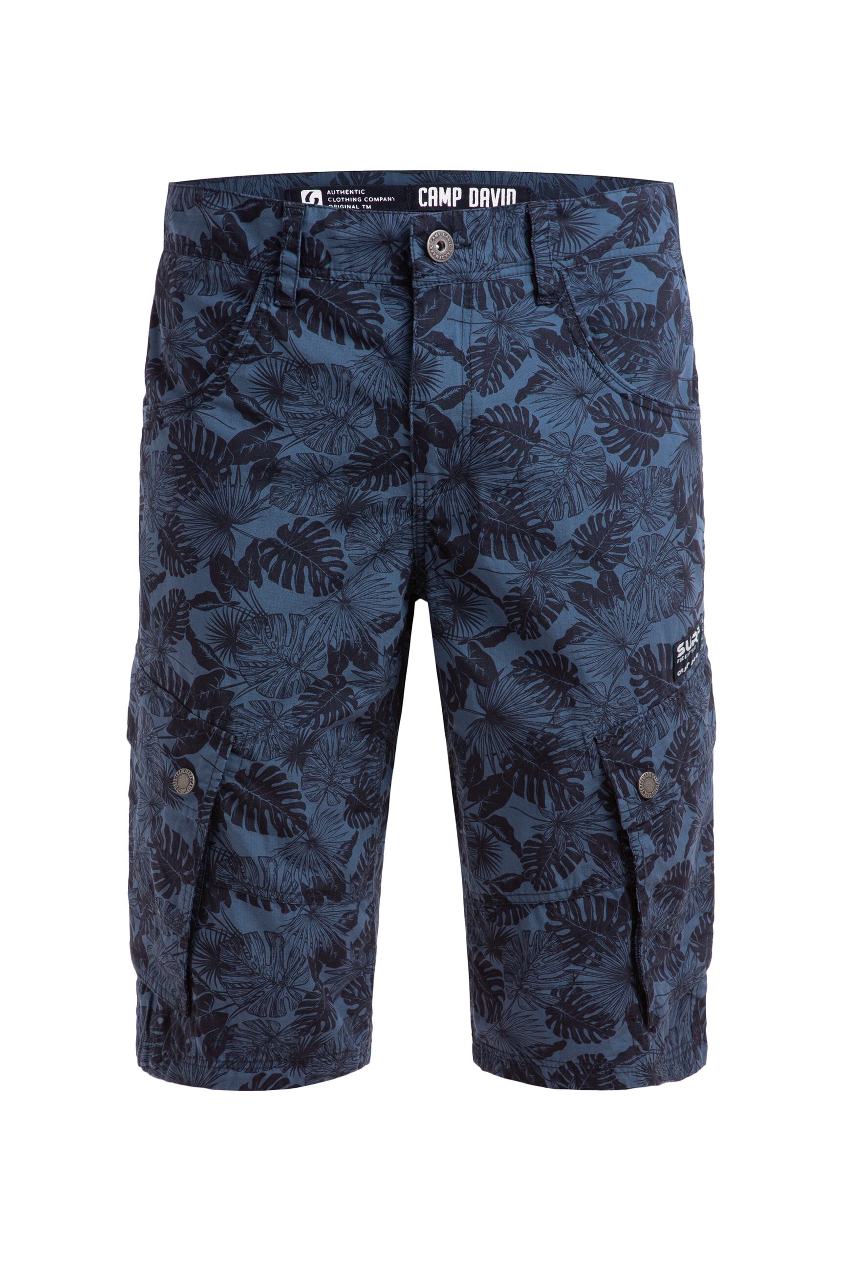 CAMP DAVID Shorts  mit All Over Print
