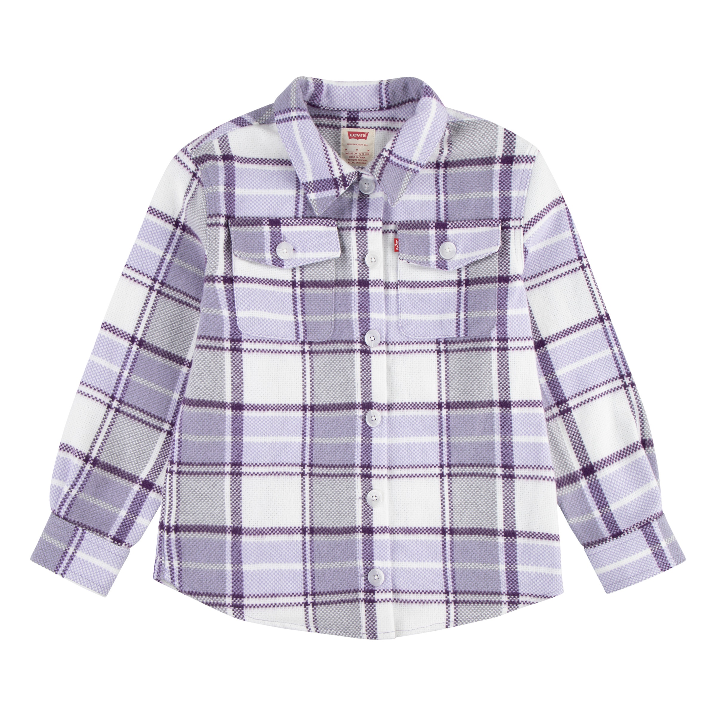 Levi's® Kids Hemdjacke »LVG OVERSIZED PLAID SHACKET«, for Girls, Fleece