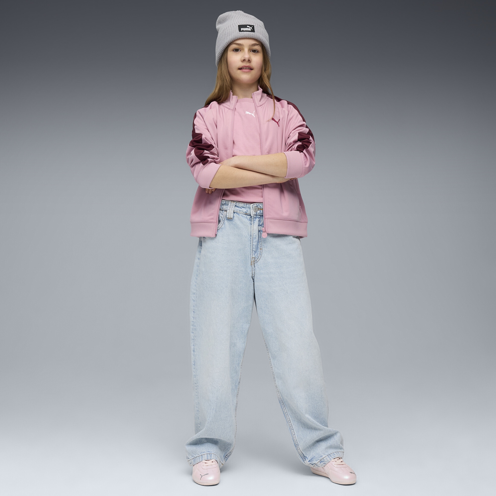 PUMA Sweatjacke »T7 ALWAYS ON Trainingsjacke Mädchen«