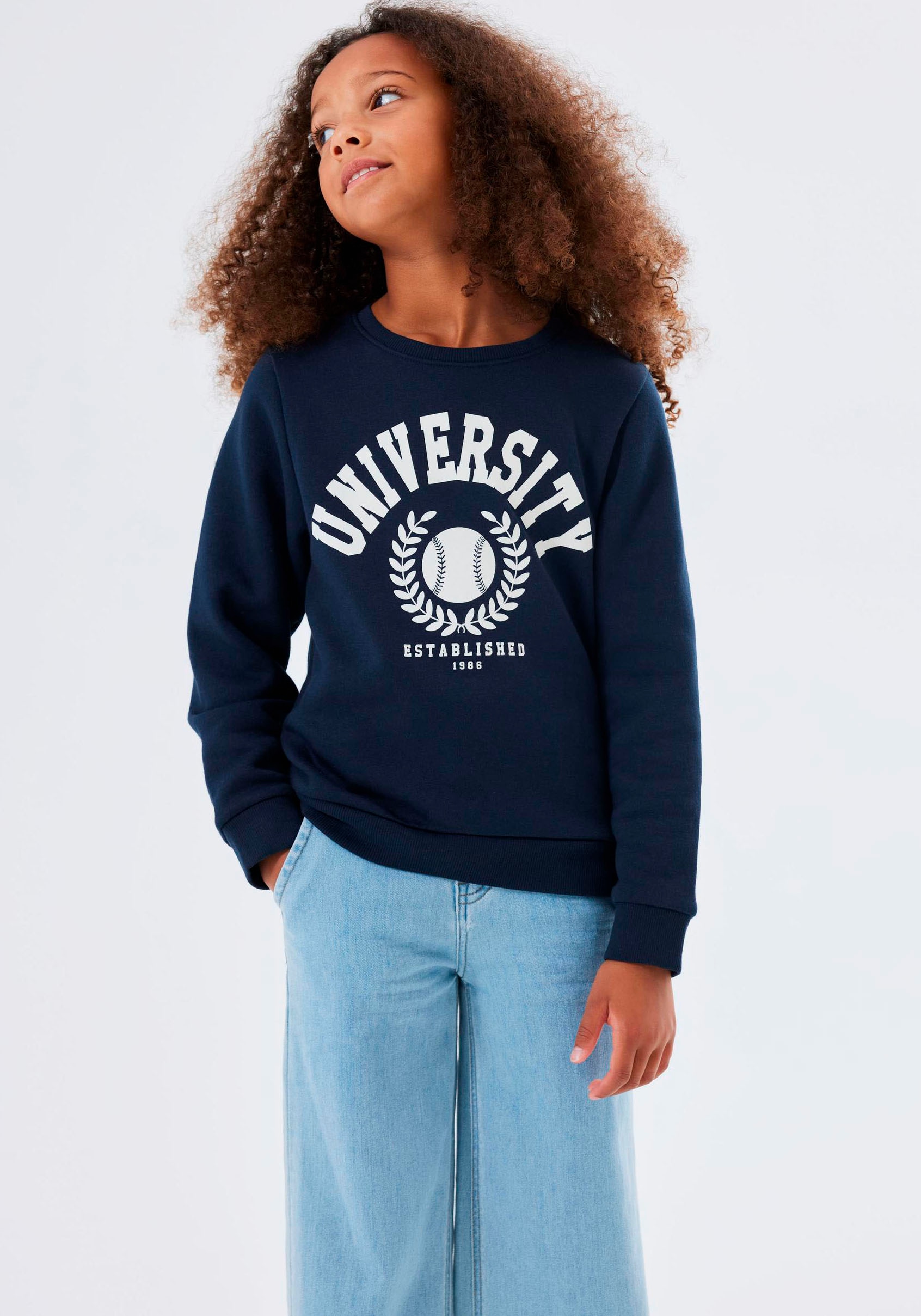 NOOS« »NKNTILLE Name Sweatshirt It BAUR SWEAT BRU bestellen LS |