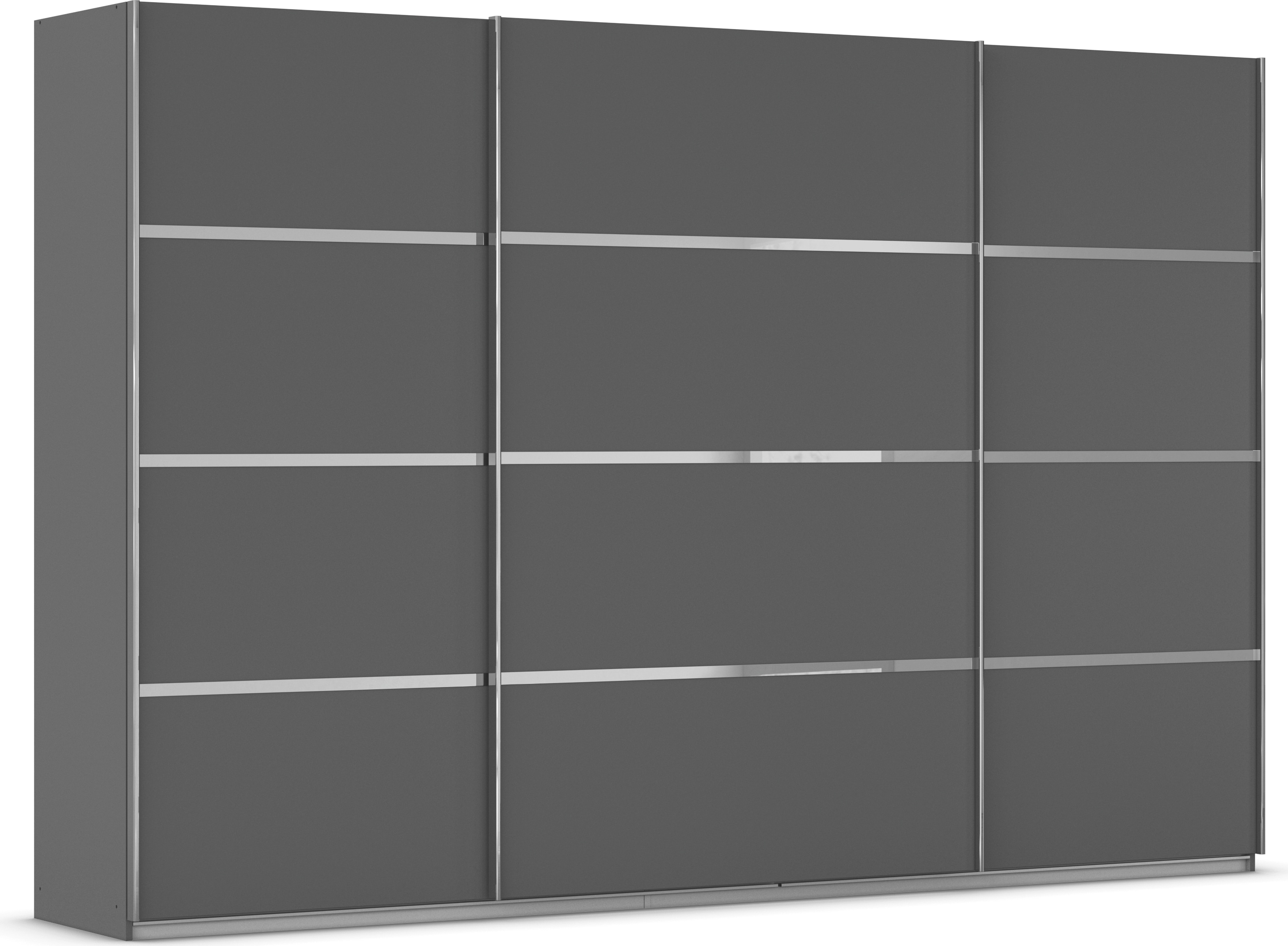 OTTO home Kleiderschrank "Mehrzweckschrank Aktenschrank Möbel Mietswohnung Schlafzimmer AVOLA" 3 verschiedene Ausstattungen BASIC/CLASSIC/PREMIUM (inkl. SOFT-CLOSE), mit eleganten Zierleisten in Chrom, Schwarz oder Weiß MADE IN GERMANY