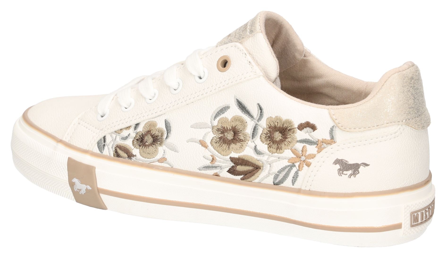Mustang Shoes Sneaker, Freizeitschuh, Halbschuh, Schnürschuh mit modischem Design