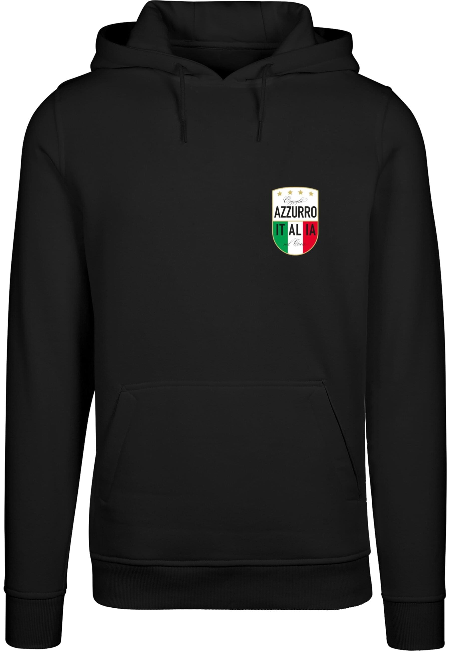 MisterTee Kapuzensweatshirt "MisterTee Azurro Italia Hoody" 1 Stk. tlg. günstig online kaufen