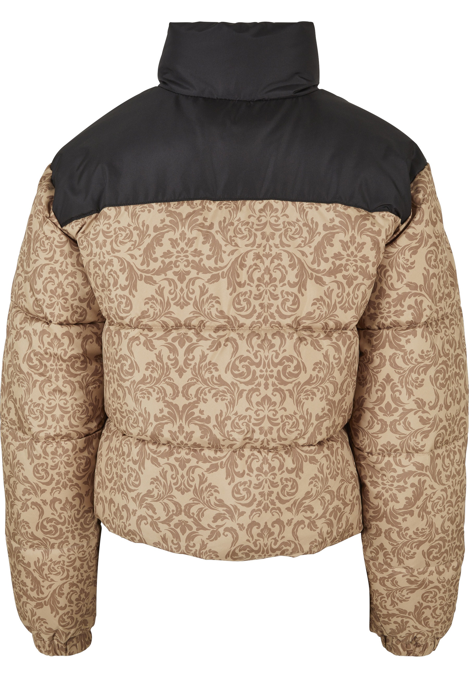 URBAN CLASSICS Winterjacke "Urban Classics Damen Ladies AOP Retro Puffer Ja günstig online kaufen