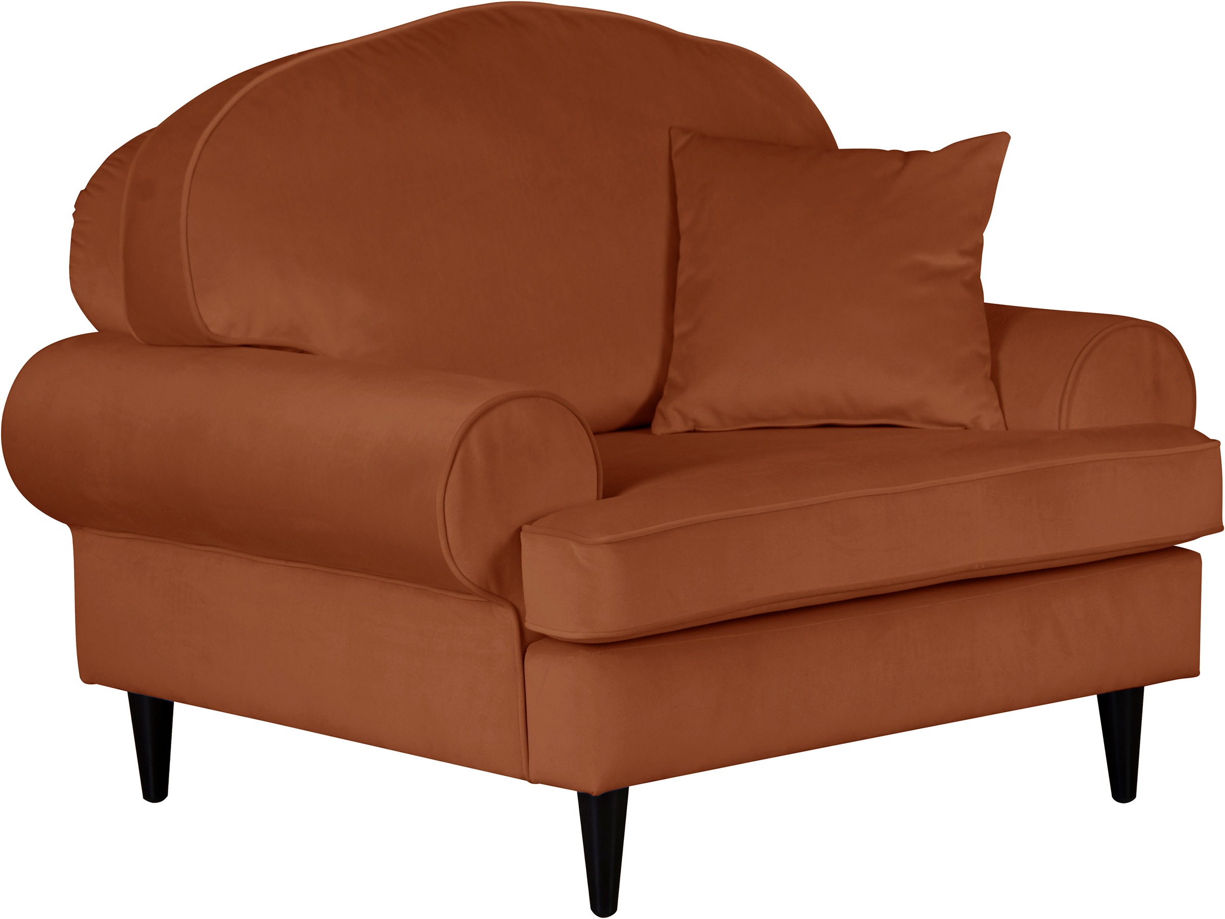 Home affaire Sessel »Vitreux«, auch in Bouclé-Bezug, B/T/H: 117/100/95 cm