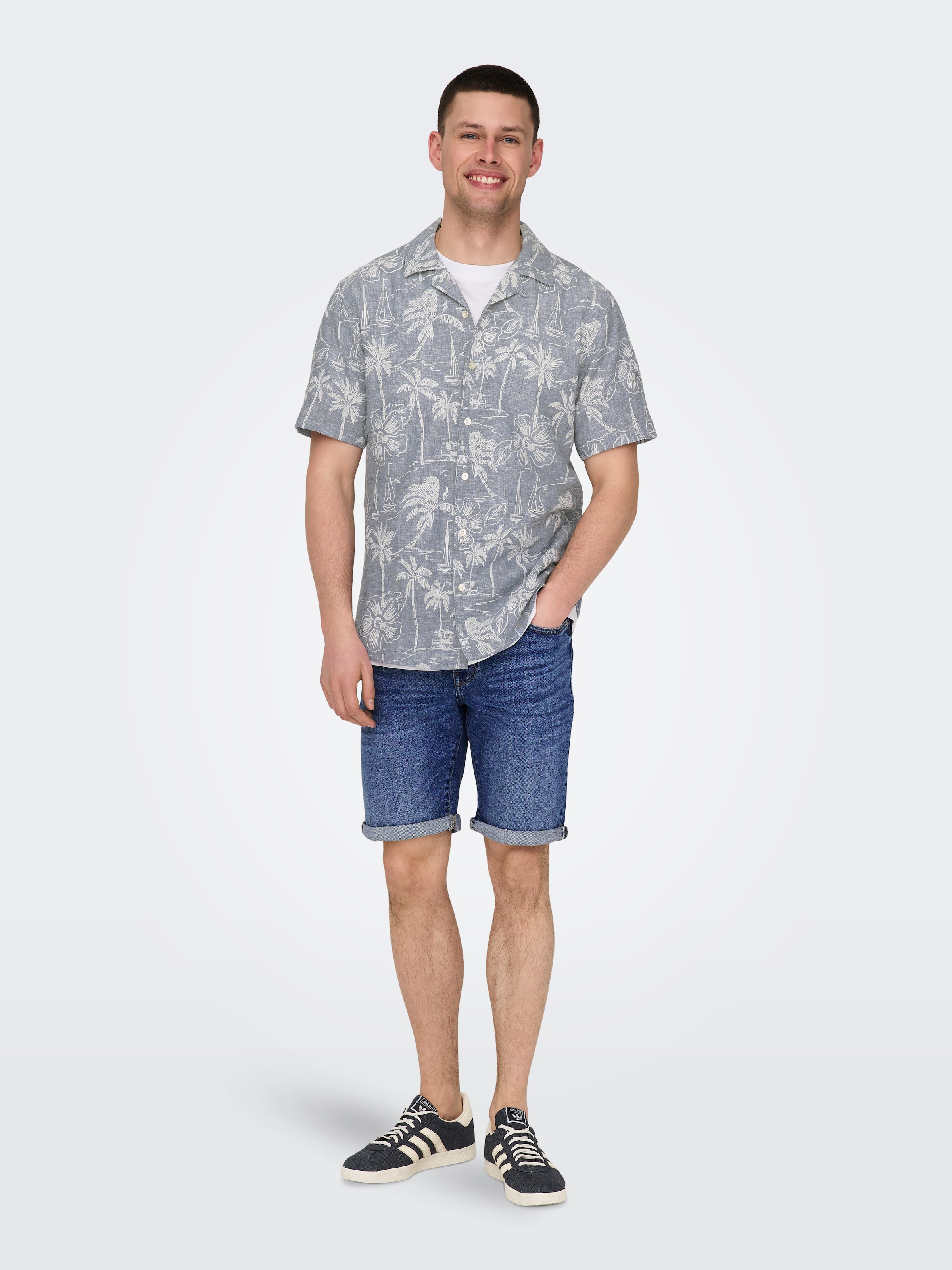 ONLY & SONS Shorts »ONSPLY MBD 8772 TAI DNM SHORTS NOOS«