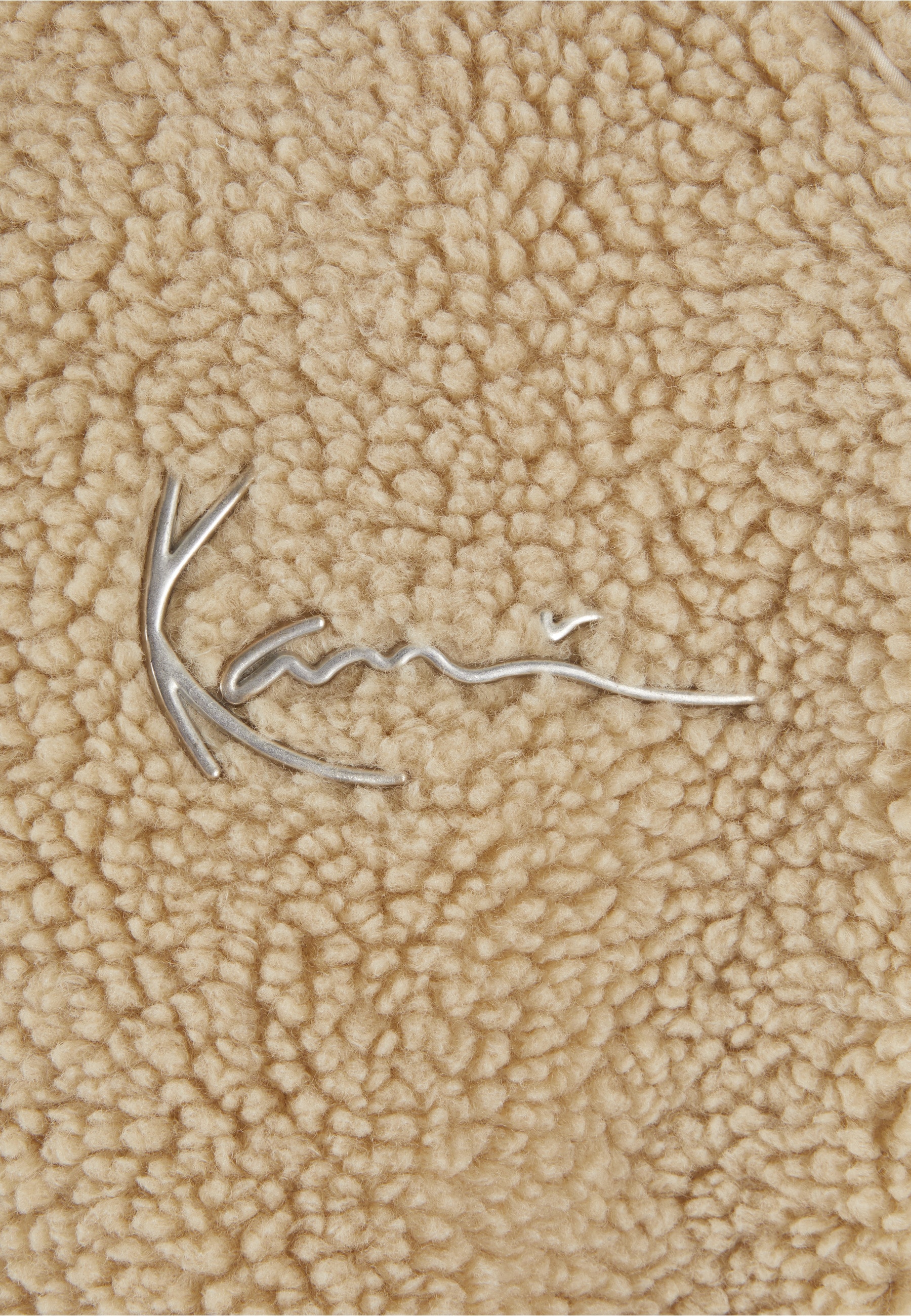 Karl Kani Allwetterjacke »Karl Kani Karl Kani Metal Signature Teddy Jacket« 1 Stk. tlg. ohne Kapuze