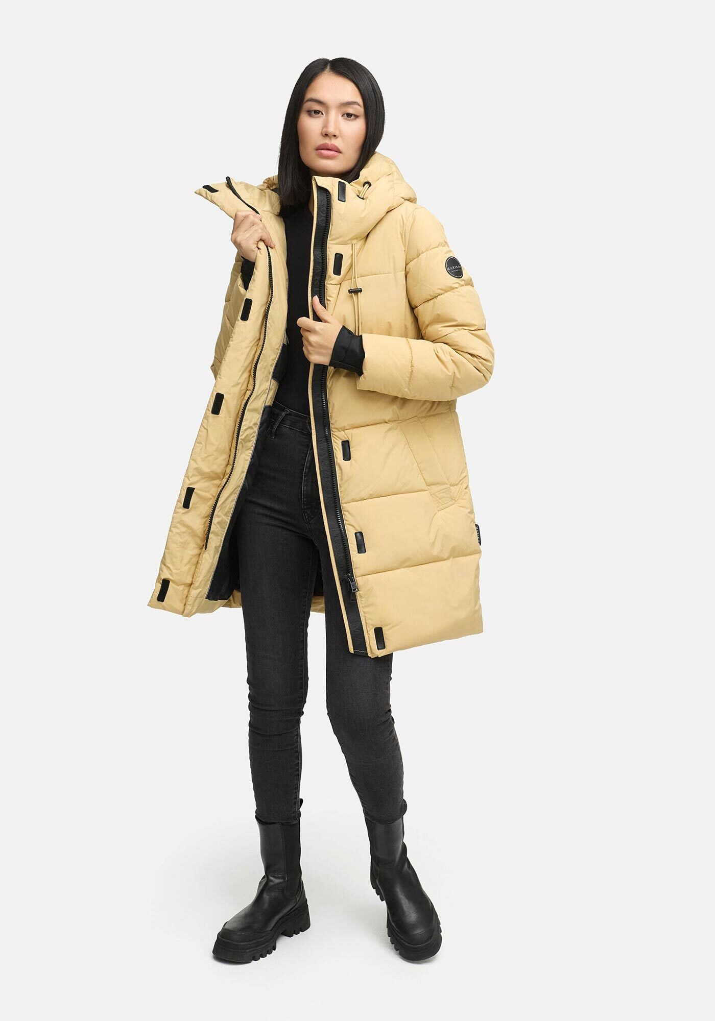 Marikoo Winterjacke »Kaituu XVI«, mit großer Kapuze