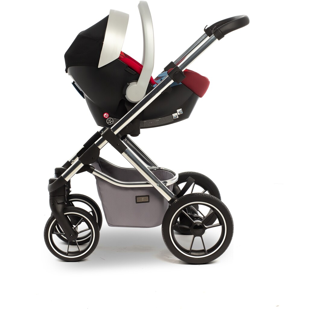 Moon Kombi-Kinderwagen »Scala, stone«, 15 kg, ; Kinderwagen