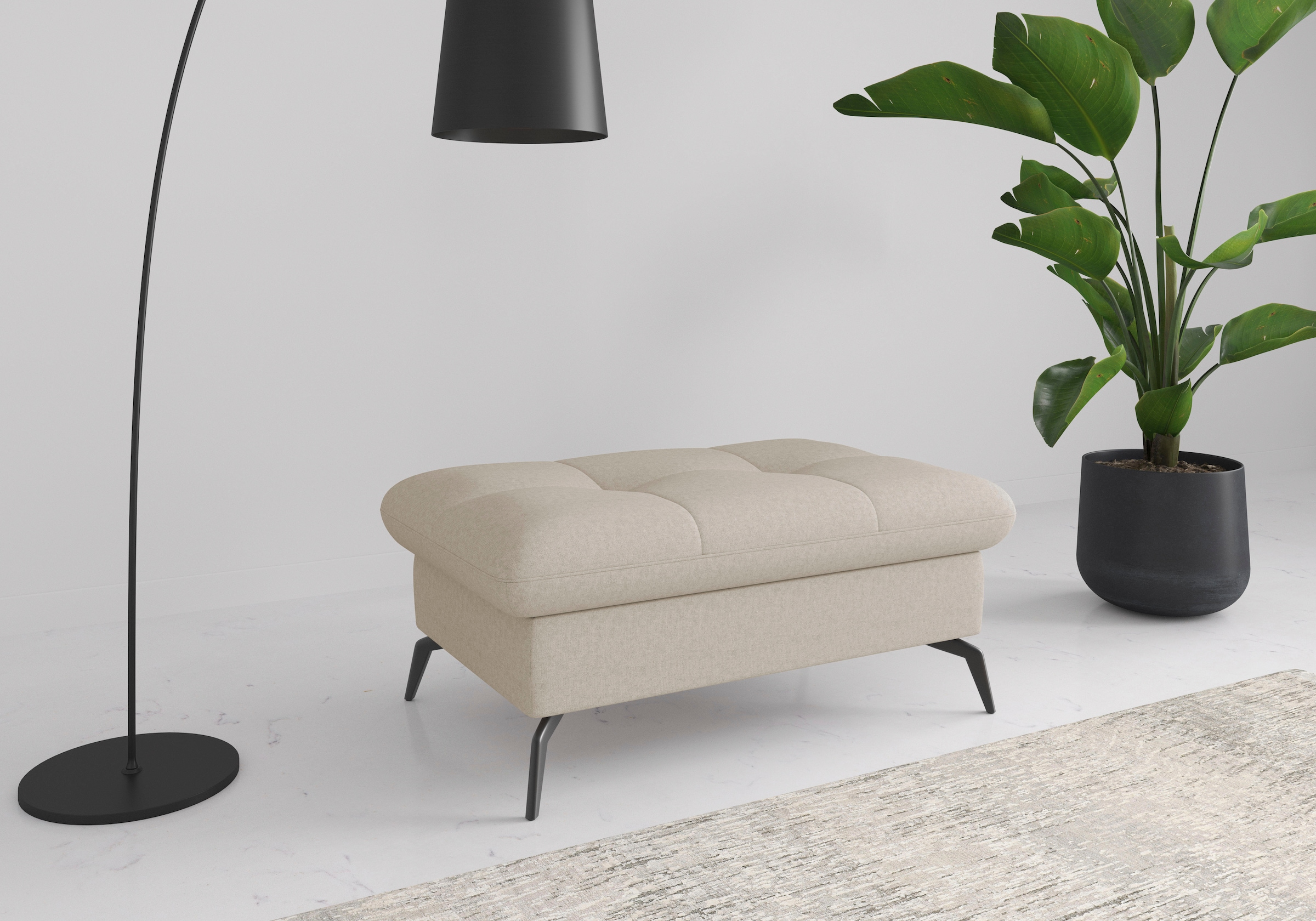 sit&more Polsterhocker "Amica" mit Stauraum