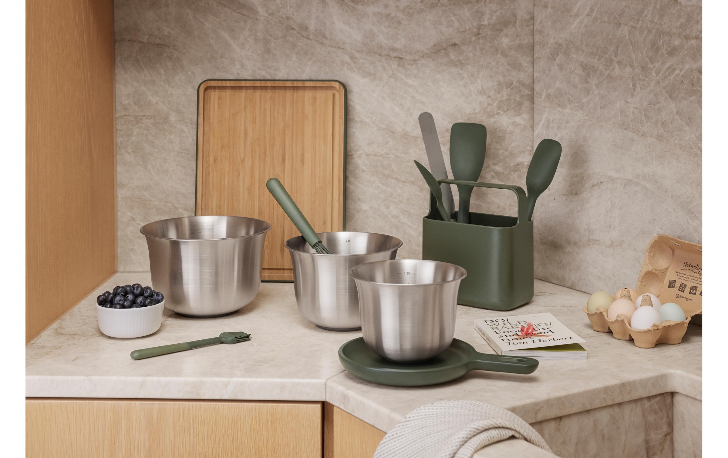 Eva Solo Rührschüssel »Green tools« aus Edelstahl