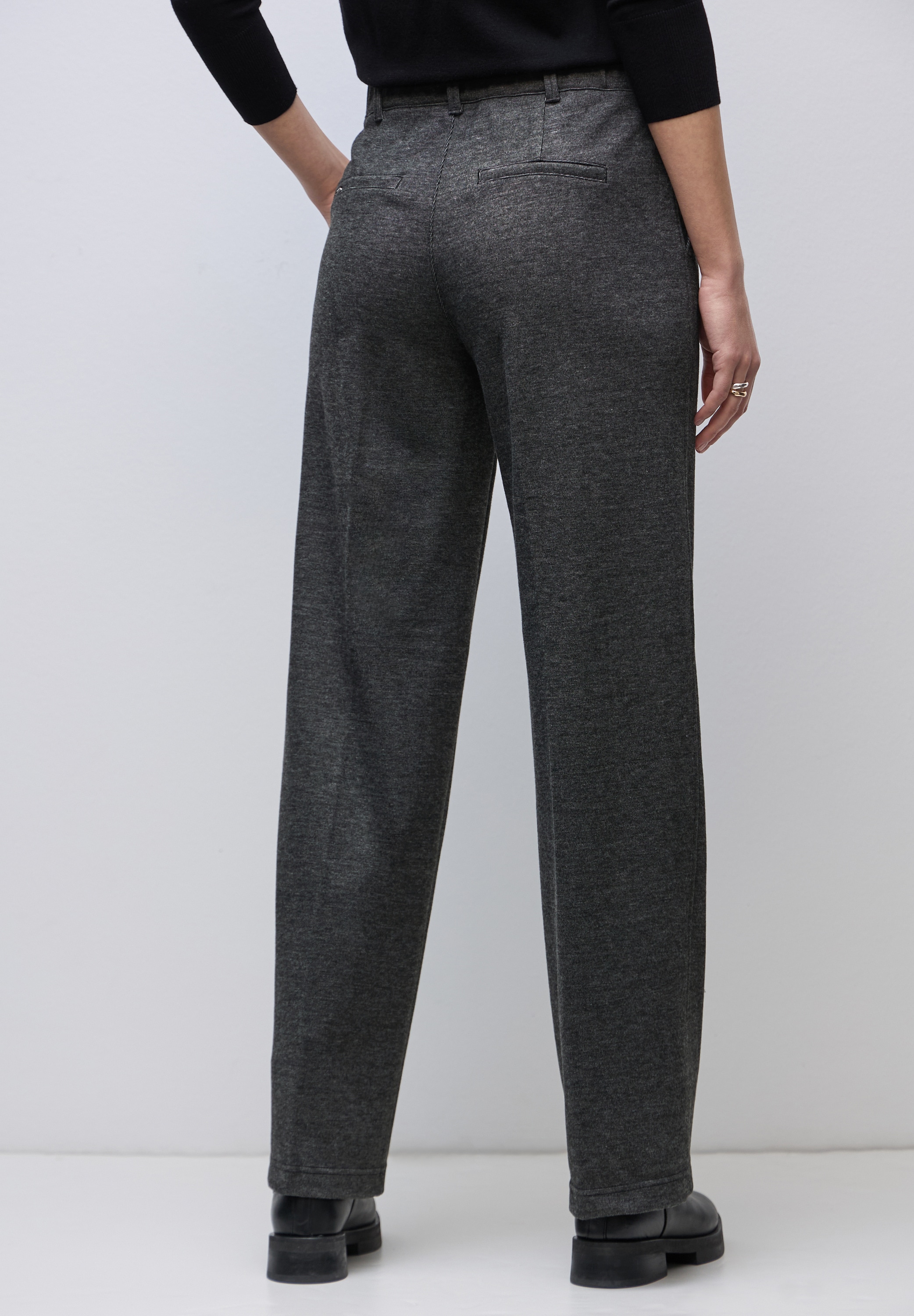 STREET ONE Stoffhose  High Waist