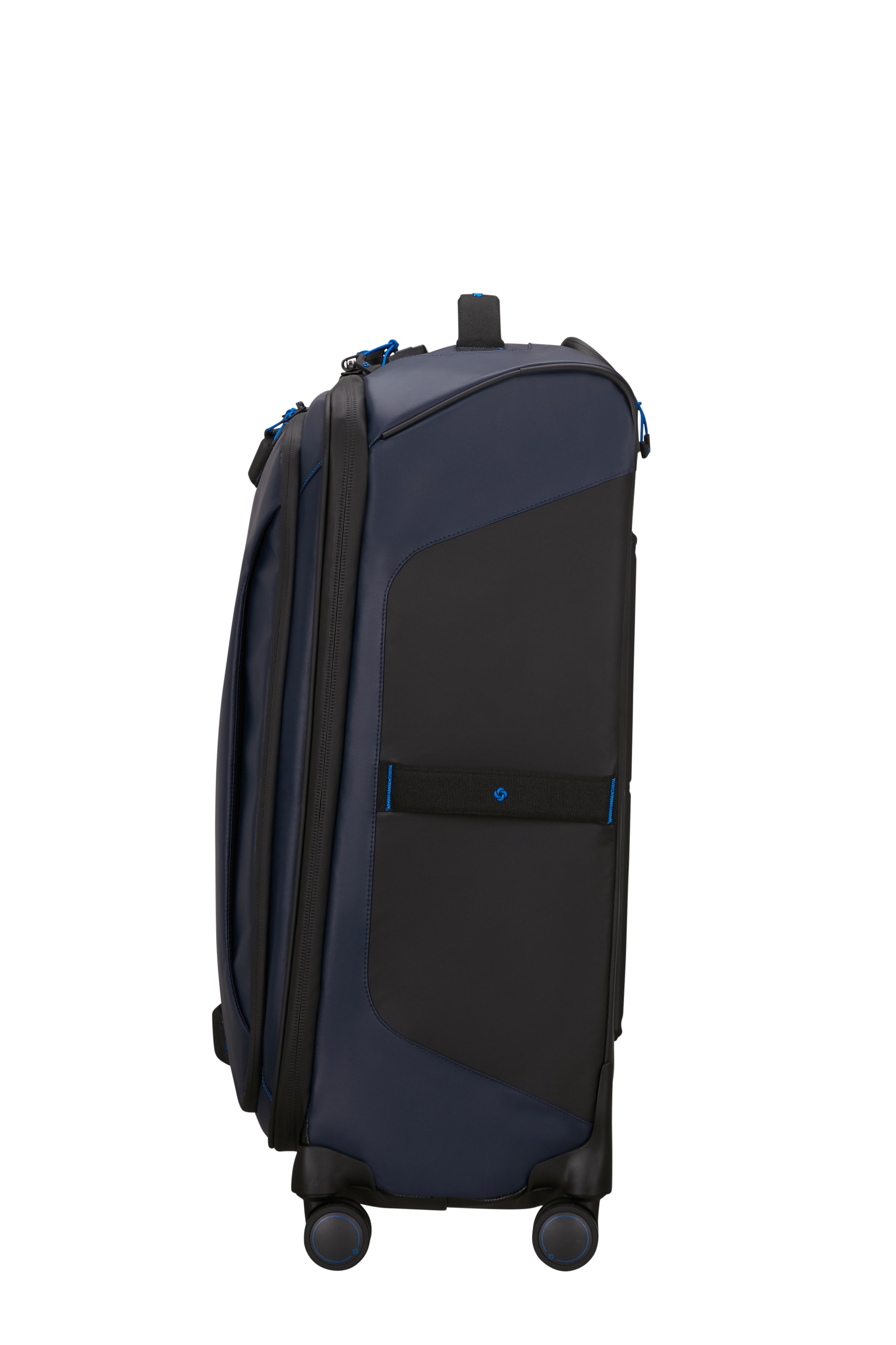 Samsonite Weichgepäck-Trolley »SPINNER DUFFLE« 80 l 4 Rollen Wasserabweisende Beschichtung, reflektierende Details für Sichtbarkeit